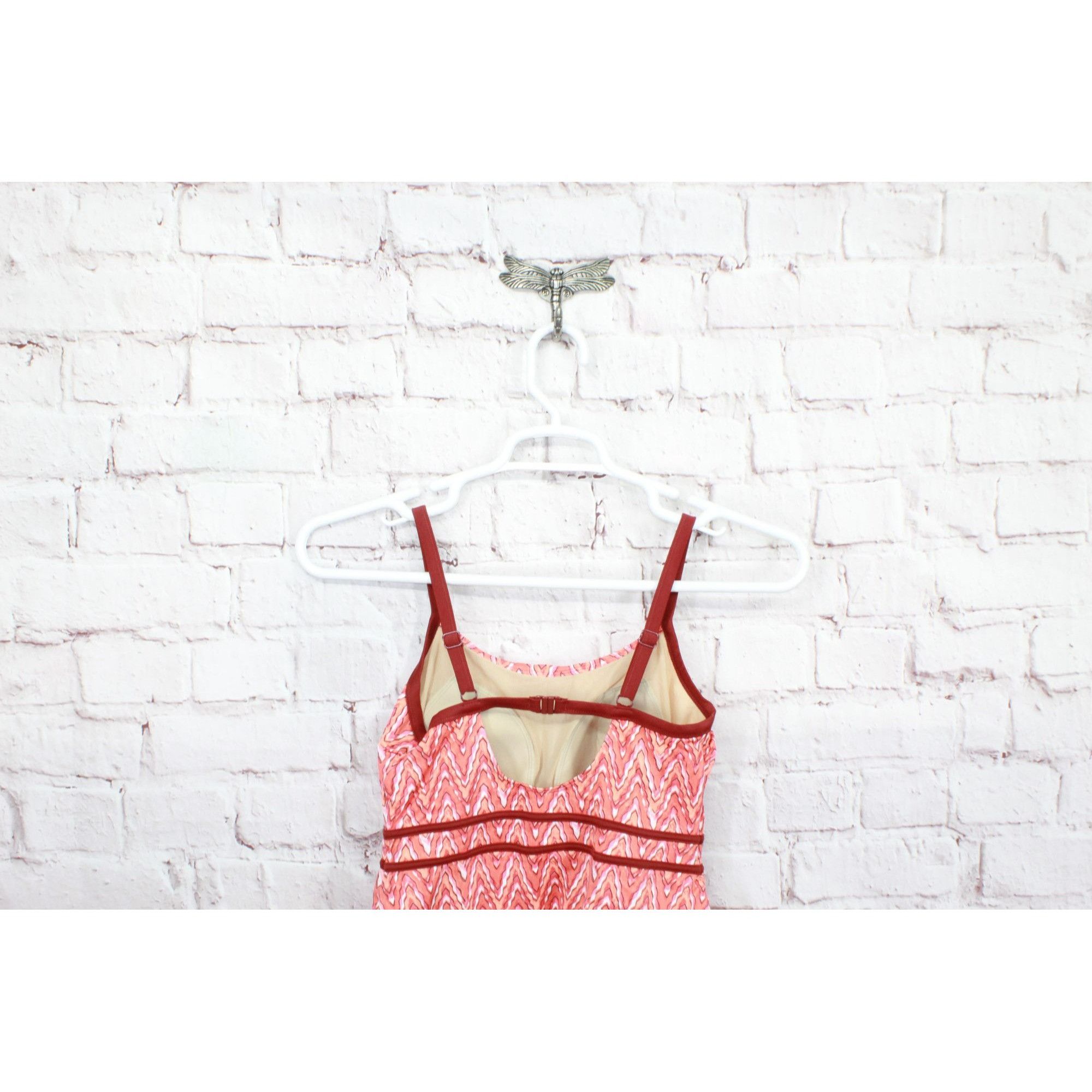 L.L. Bean LL Bean Women's Tankini Swimsuit Top Lined Cups Print Size S / US 4 / IT 40 - 4 Thumbnail