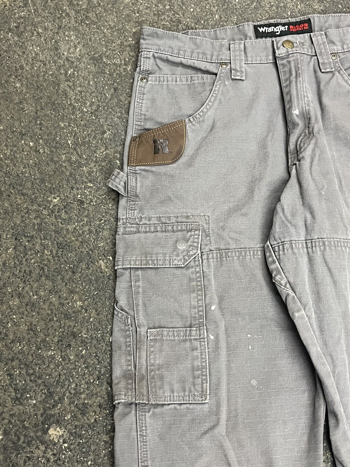 Carhartt × Vintage Cargo workwear pants carhartt style wrangler Riggs skater Size US 32 / EU 48 - 4 Thumbnail