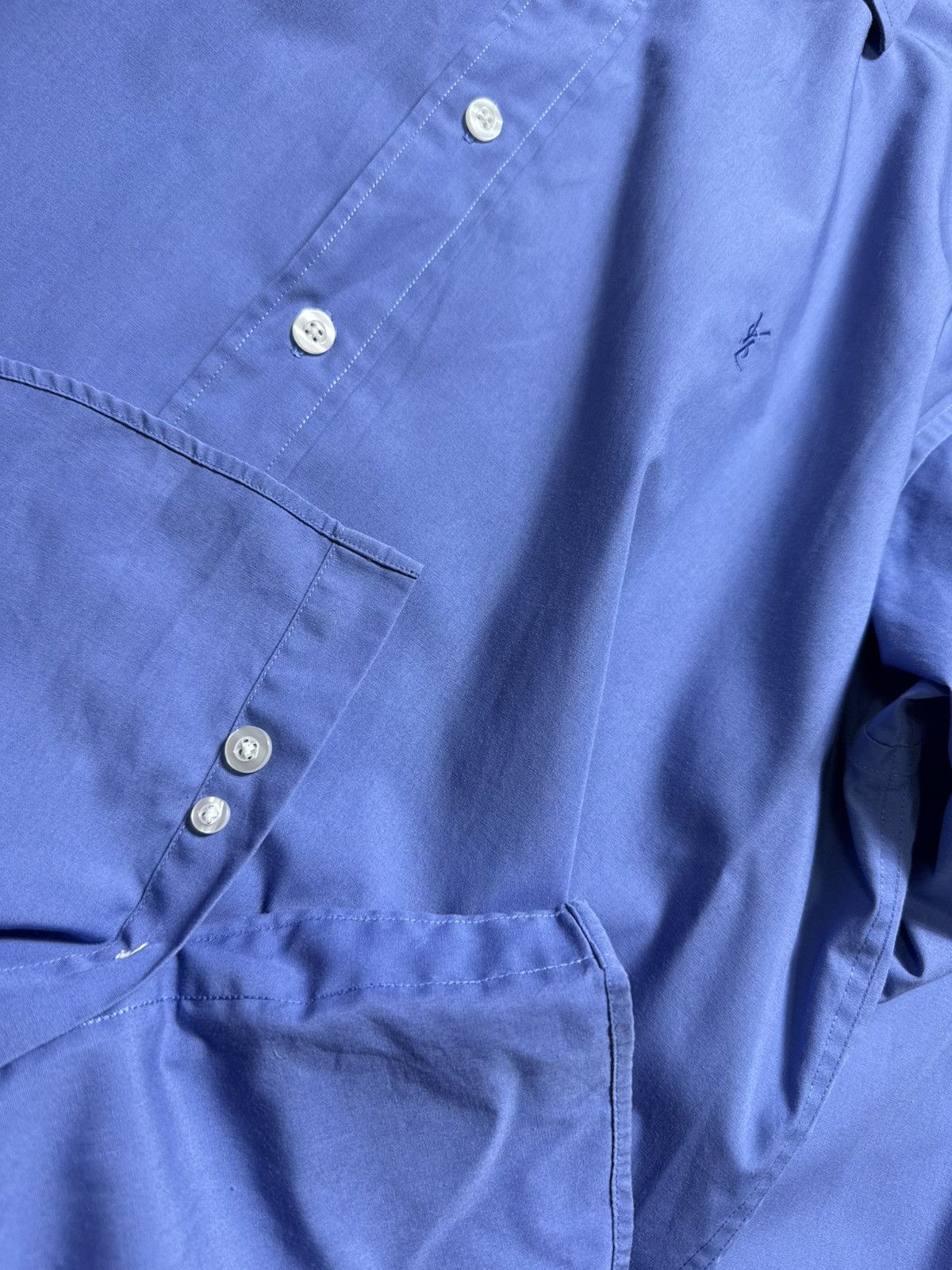 Yves Saint Laurent Yves Saint Laurent YSL Luxury Button Shirt Vintage Size US XL / EU 56 / 4 - 8 Thumbnail