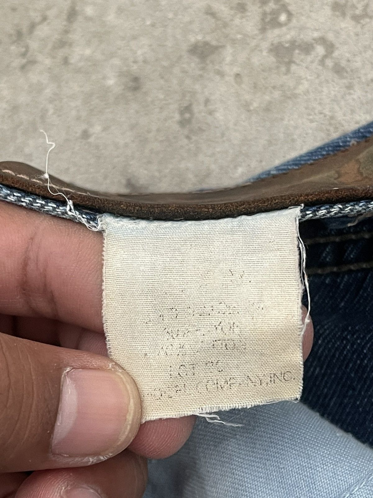 Lee Vintage Lee Riders Distressed Denim Size US 30 / EU 46 - 9 Thumbnail