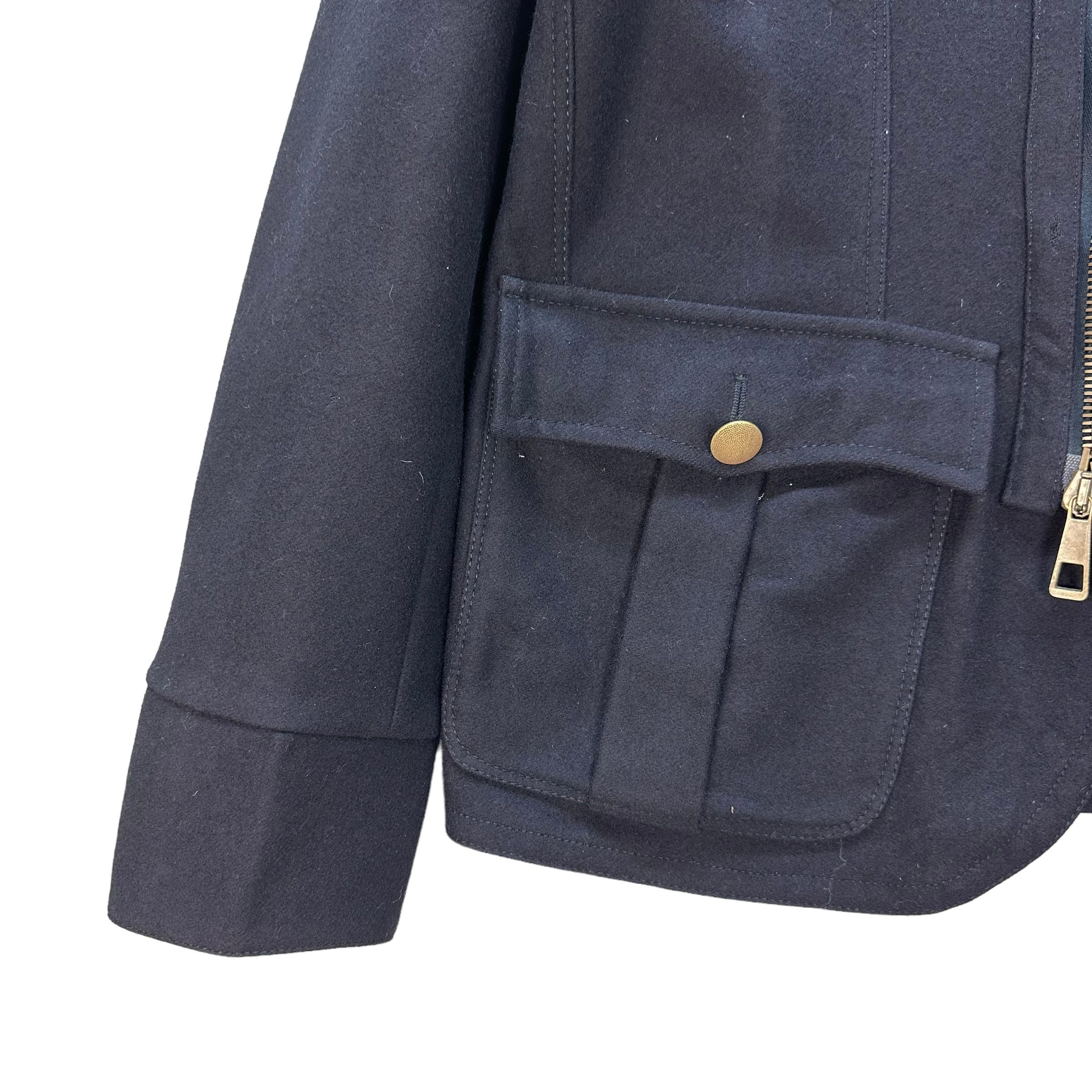 Japanese Brand CWA MADE IN ITALY LAMBSWOOL 4 POCKET JACKET #8732-023 Size US M / EU 48-50 / 2 - 4 Thumbnail