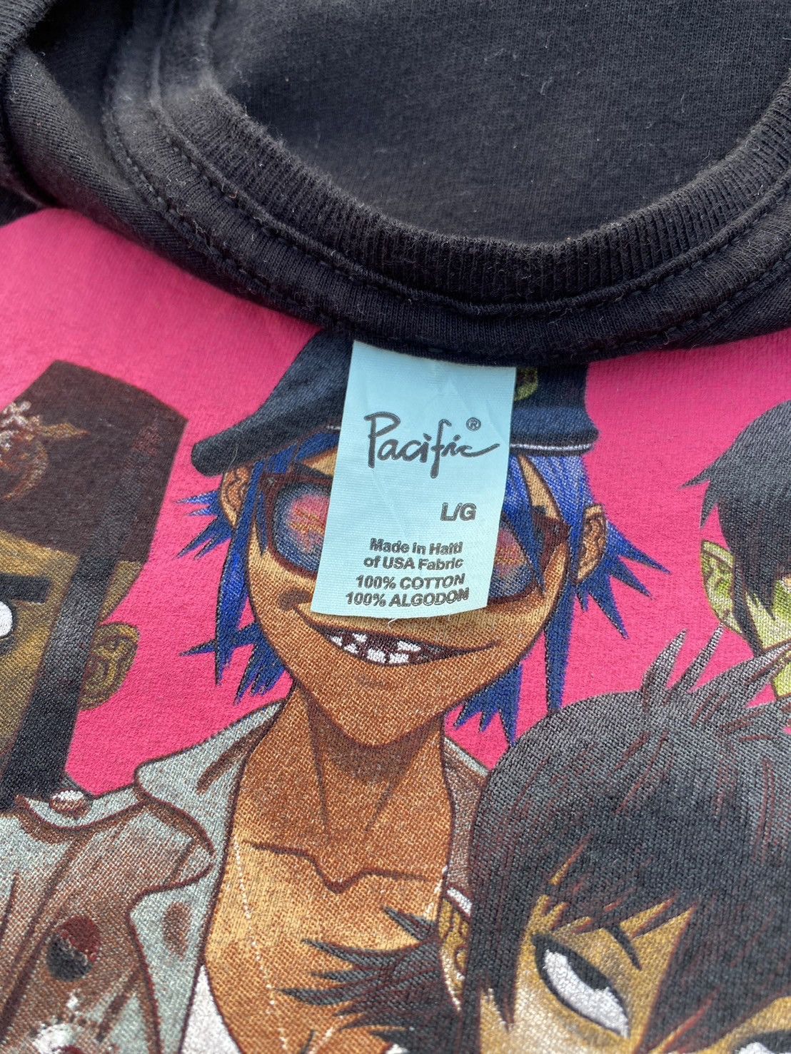Band Tees Gorillaz Size US L / EU 52-54 / 3 - 3 Thumbnail