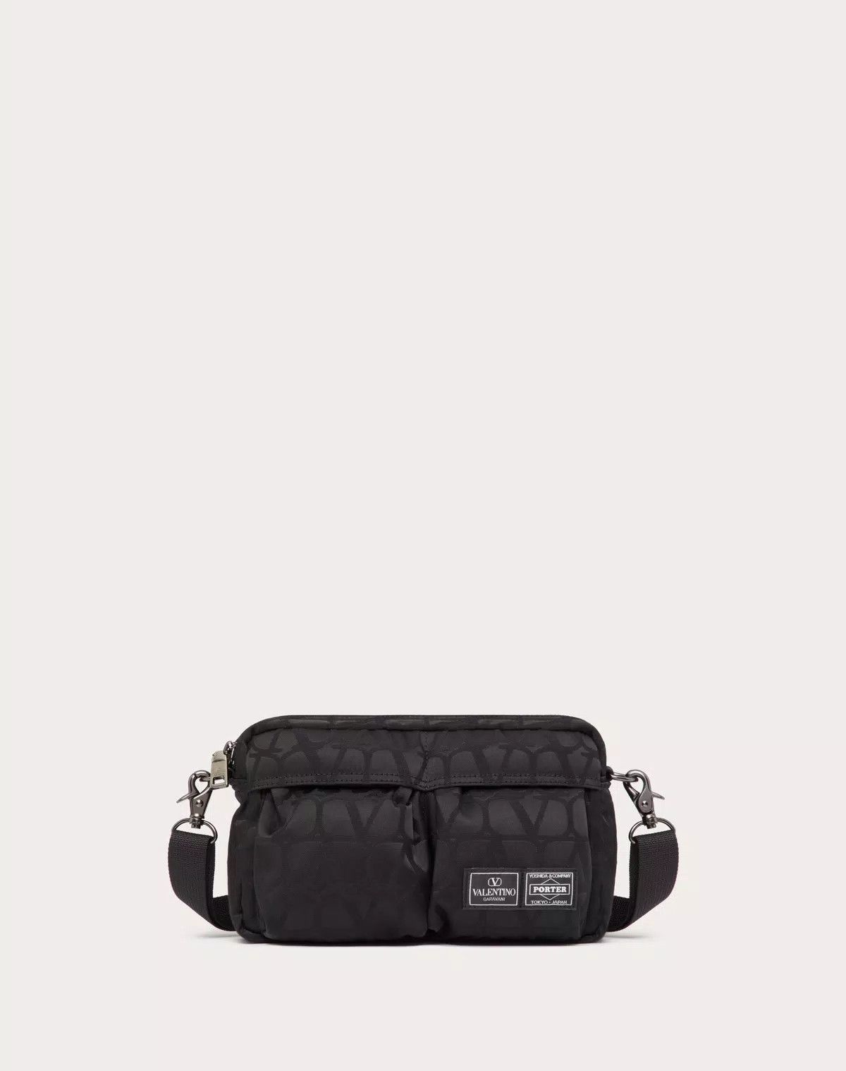 Valentino oc11z0725 Size: OS/ Porter Shoulder Bag in Black Size ONE SIZE - 1 Thumbnail