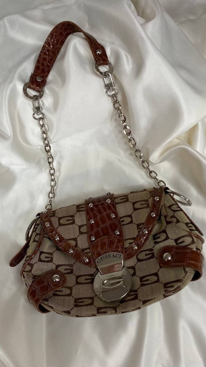 Vintage Gessaci vintage monogram shoulder bag Size ONE SIZE - 5 Thumbnail