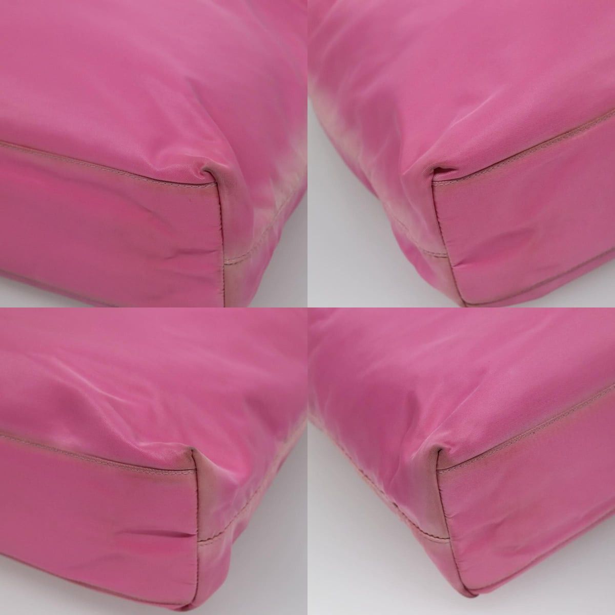 Prada PRADA Tote Bag Nylon Pink Silver Size ONE SIZE - 10 Thumbnail