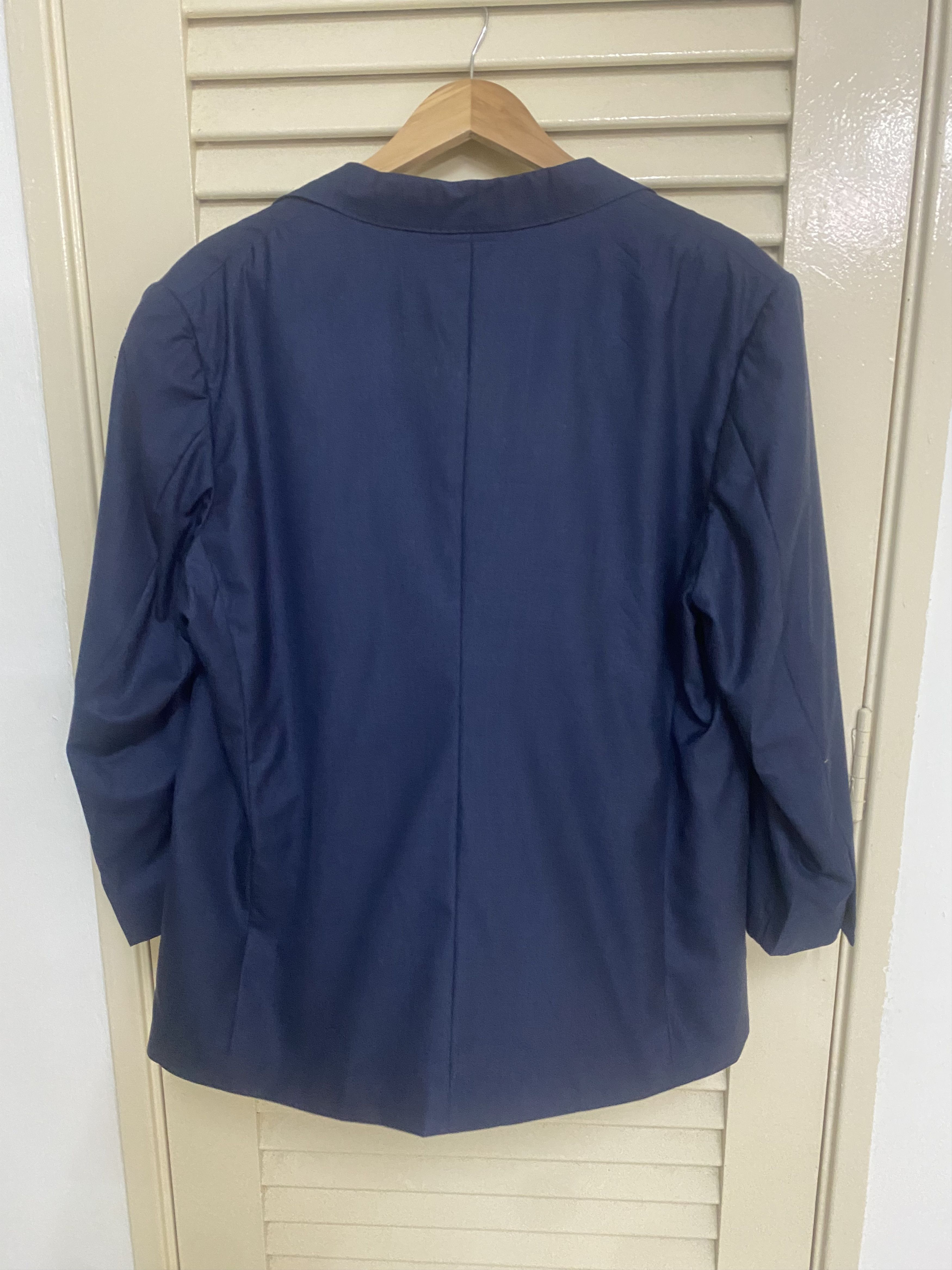 Loro Piana Loro Piana Boxy Blue Blazer Size 44R - 2 Thumbnail