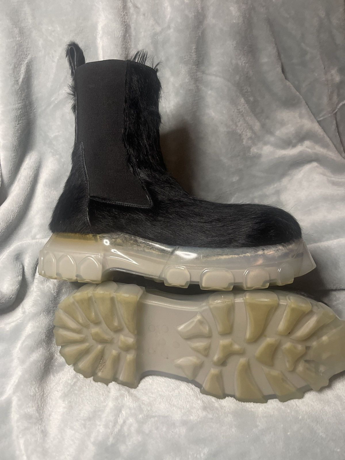 Rick Owens Beatle Bozo Tractor Boots