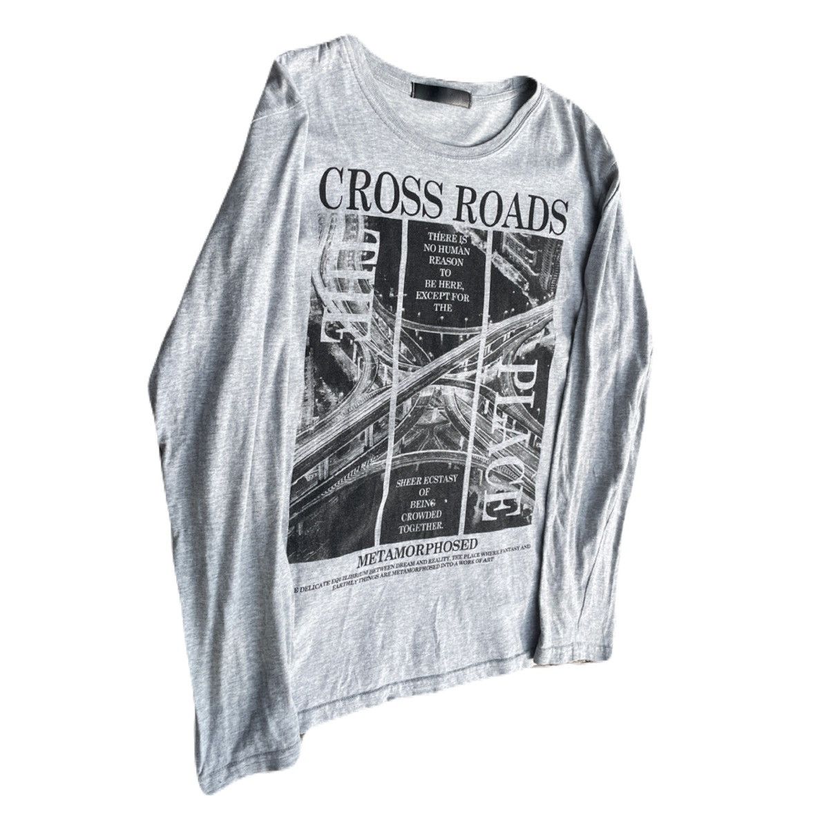 If Six Was Nine 2000s Japanese archive Vkei Poem Long Sleeve Tee Y2K Size US S / EU 44-46 / 1 - 3 Thumbnail