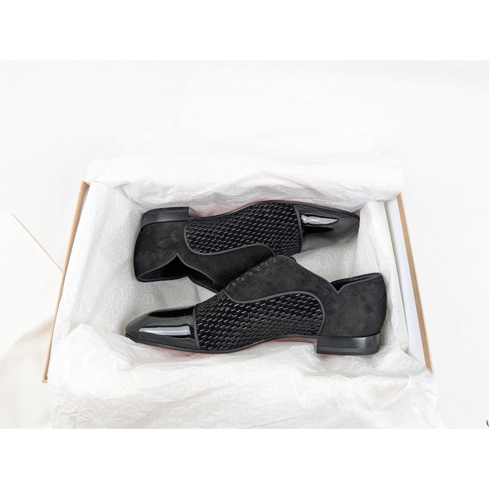 Christian Louboutin o1rshd1 Q:3 / Greggy Chick Flat Shoes in Black Size US 10 / EU 43 - 16 Thumbnail