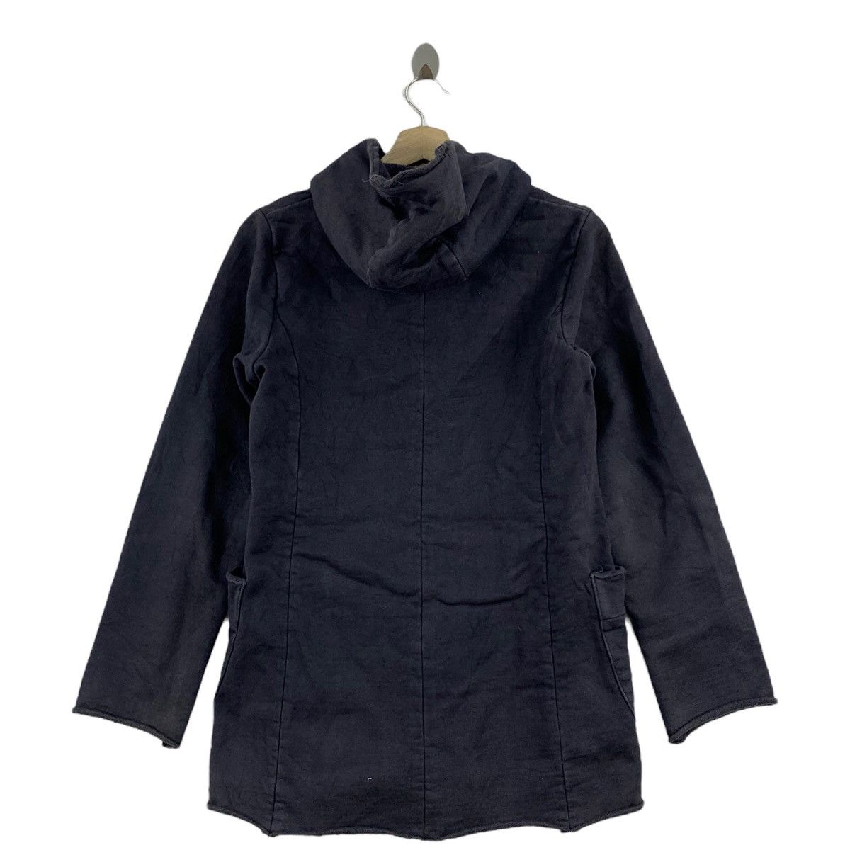 Japanese Brand QUADRO Japanese Brand Sherpa Inside Button Up Hooded Coat Size US S / EU 44-46 / 1 - 3 Thumbnail