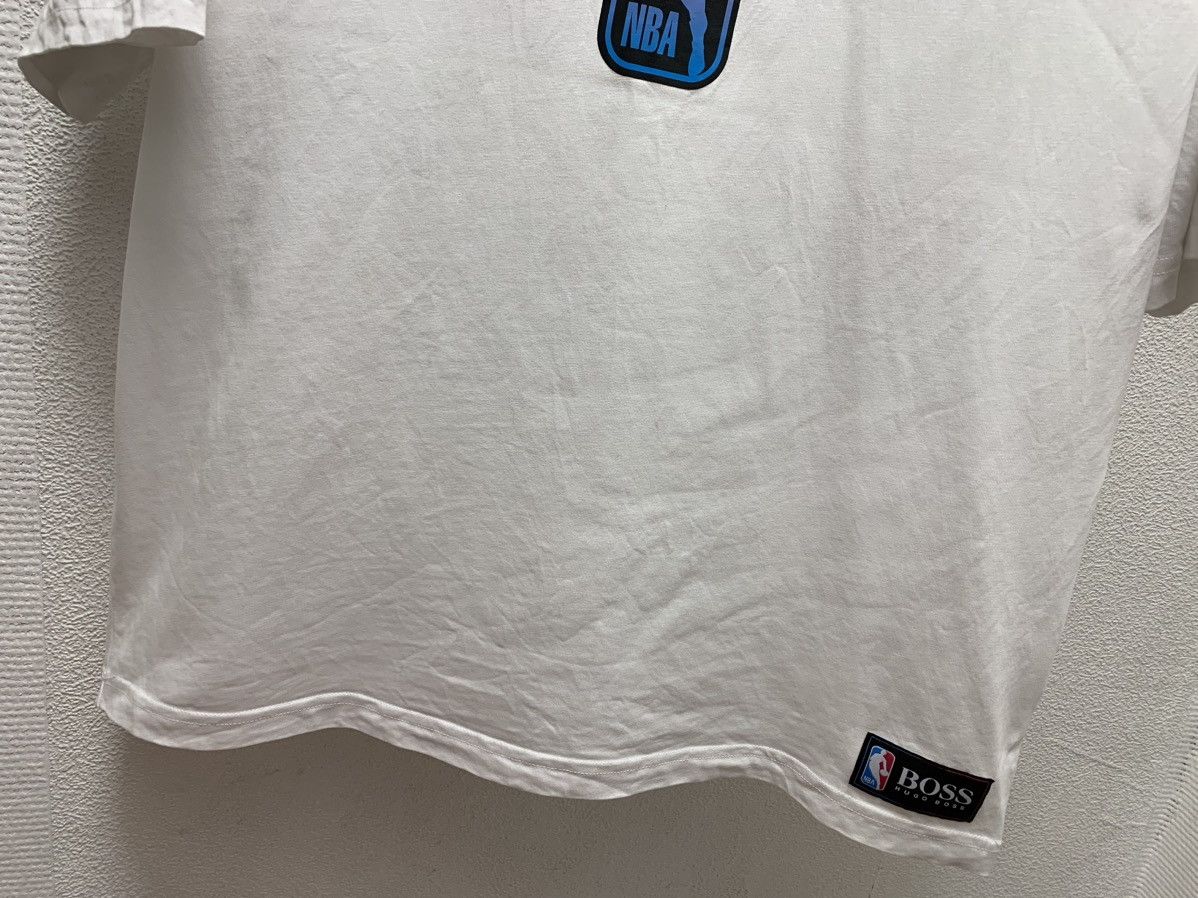NBA Hugo Boss NBA white big logo t-shirt jersey 2xl axle Size US XXL / EU 58 / 5 - 5 Thumbnail