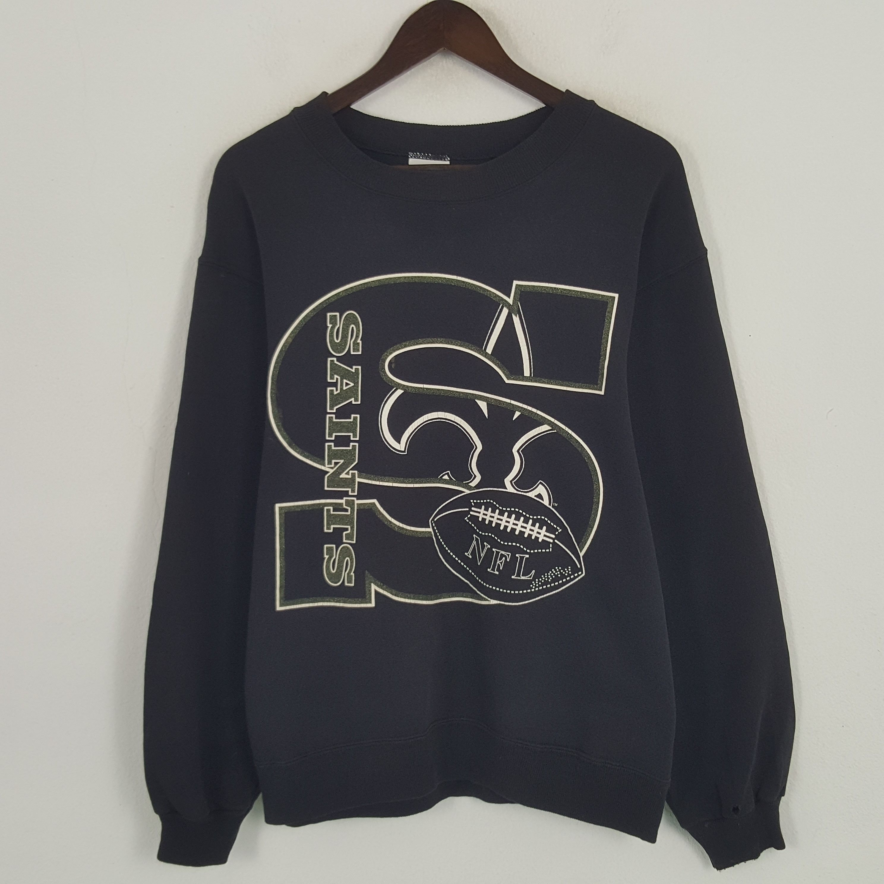 NFL × Vintage Vintage Saints X NFL Sweatshirt Size US M / EU 48-50 / 2 - 1 Thumbnail