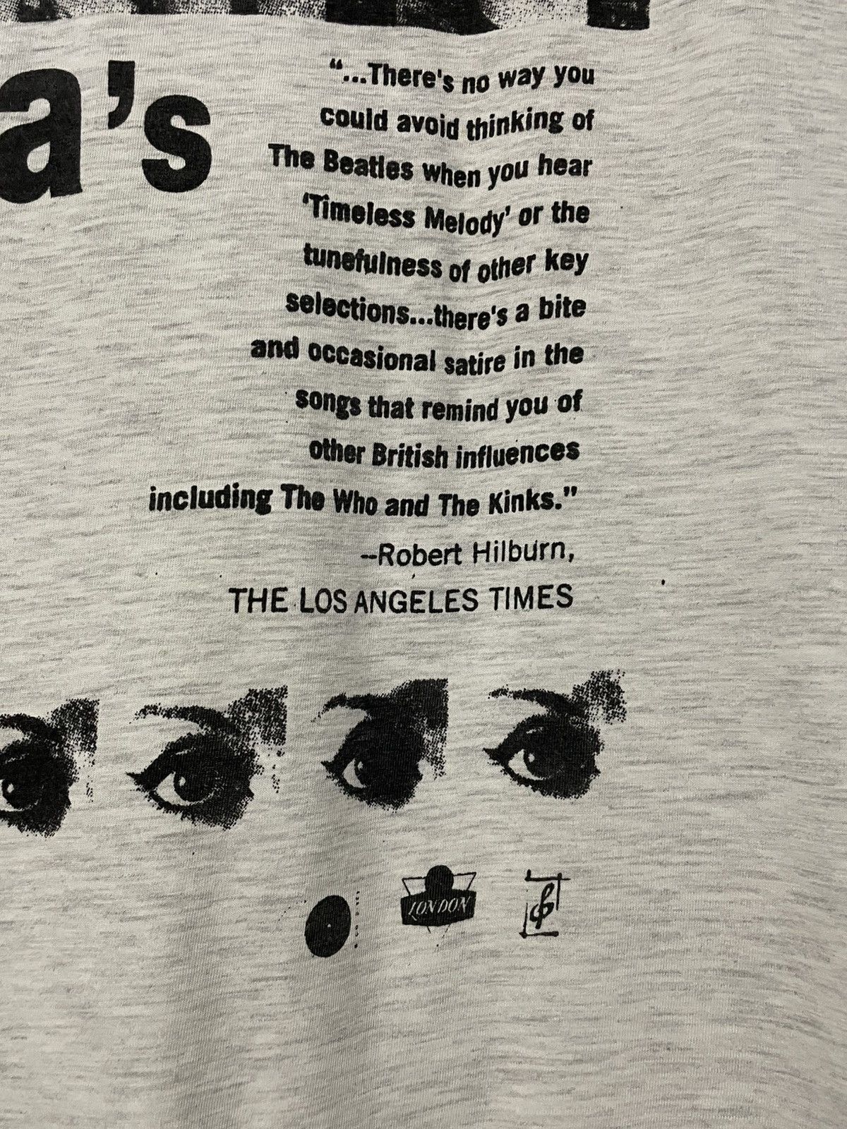Vintage Vintage 1991 The La’s Band Liverpool Plays Eye Rare Tee Size US XL / EU 56 / 4 - 10 Thumbnail
