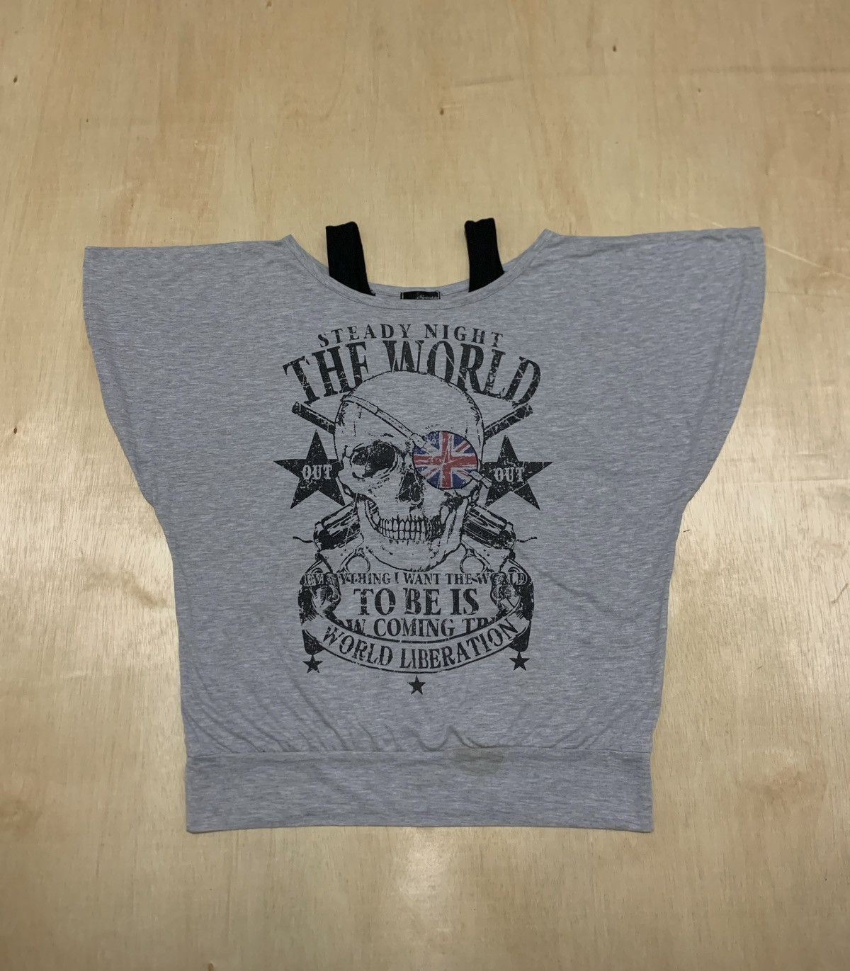 Hysteric Glamour × If Six Was Nine × Japanese Brand Vintage Y2k Spinkle Skull Tshirt Ifsixwasnine Punk style Size ONE SIZE - 1 Thumbnail