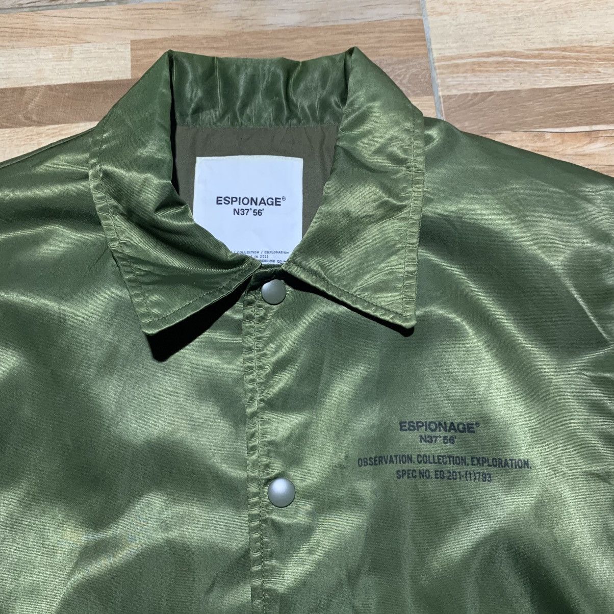 Other ESPIONAGE "ESUI" Coach Jacket Olive Size US M / EU 48-50 / 2 - 3 Thumbnail