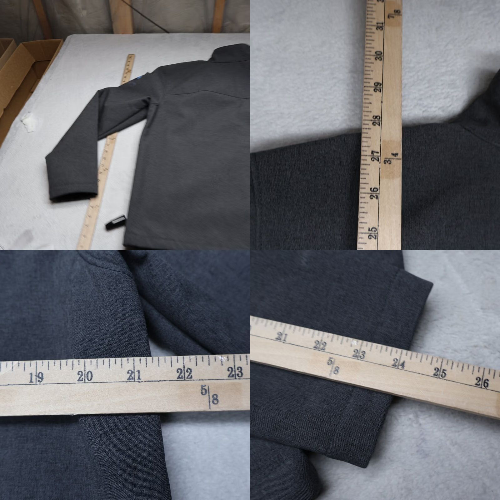 The North Face The North Face Jacket Men L Gray Apex Bionic Windwall Softshell Zip Logo Pockets Full Zip Casual Windbreaker Size US L / EU 52-54 / 3 - 9 Thumbnail