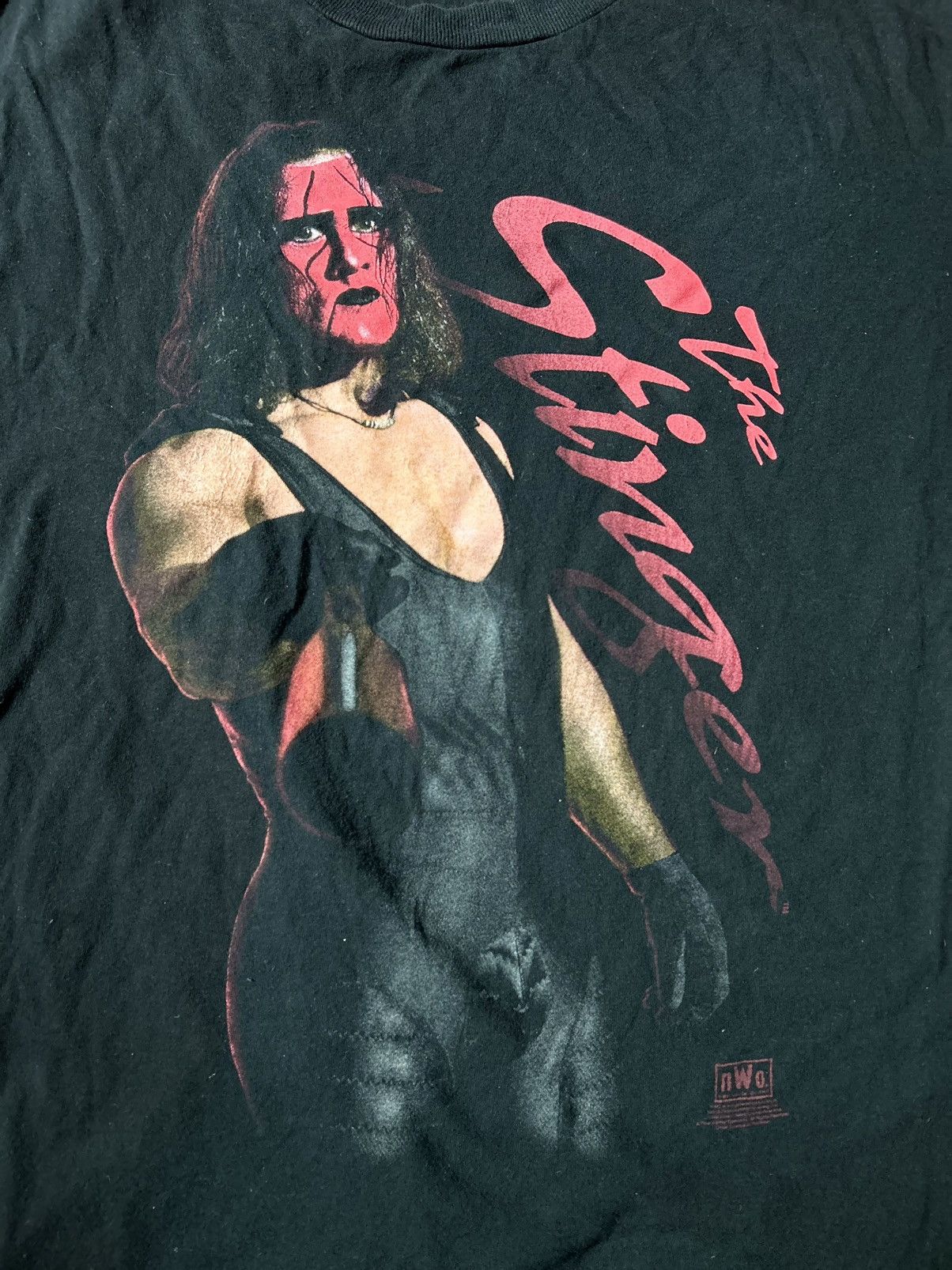 Vintage STING TEE - WWF VINTAGE RARE NWO 90S Size US XL / EU 56 / 4 - 2 Thumbnail