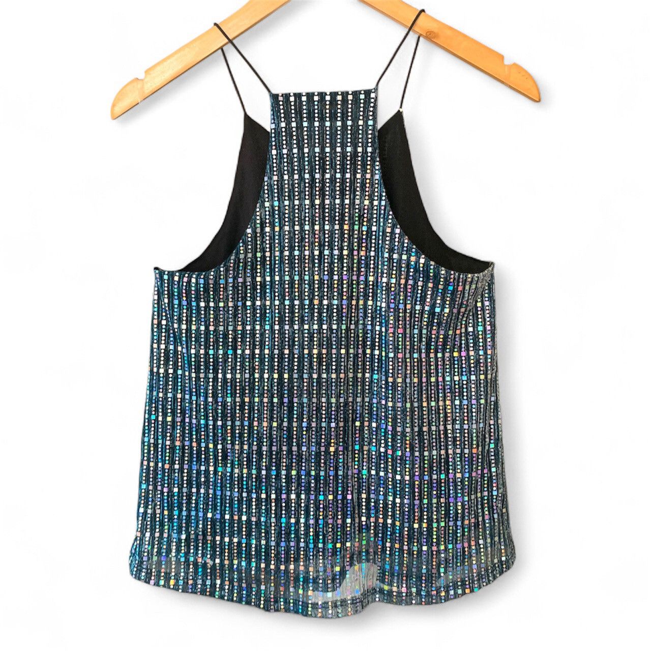 Other Sparkly Metallic Tank Top Size M / US 6-8 / IT 42-44 - 2 Thumbnail