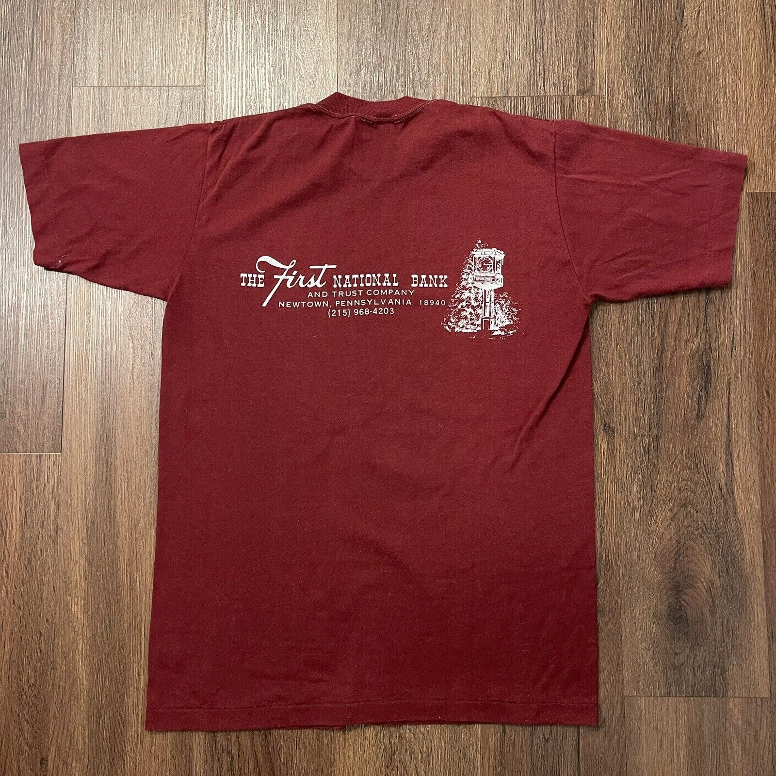 Other Vtg 1983 NEWTOWN PA Bucks County Tricentennial 10K TShirt M Size US M / EU 48-50 / 2 - 8 Thumbnail