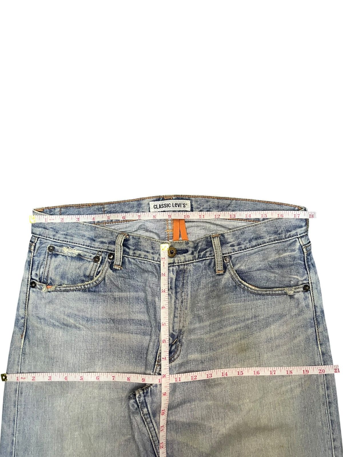Levi's Vintage 90s Levis 503 Mud Wash Distress Baggy Jeans Size US 35 - 6 Thumbnail