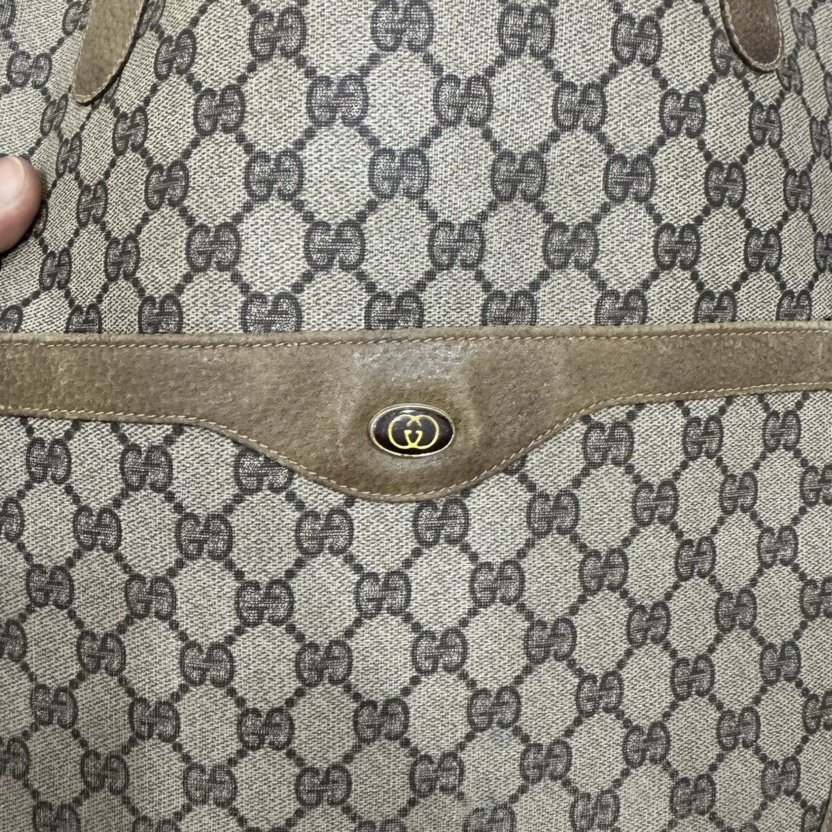 Gucci VINTAGE GUCCI GG MONOGRAM SHERRY LINE TOTE BAG 34 Size ONE SIZE - 10 Thumbnail