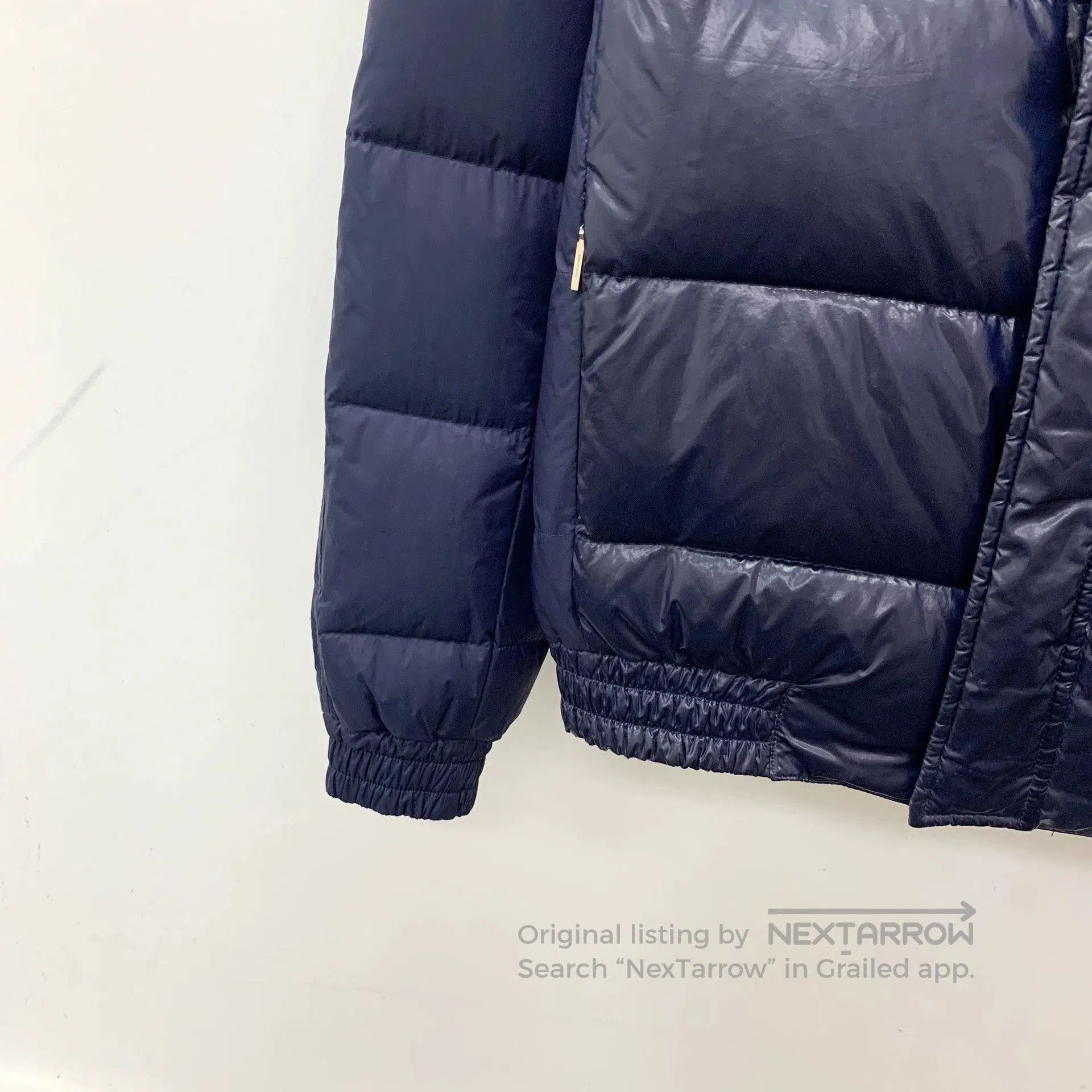 Dior Dior Navy Hooded Down Jacket. Size US XL / EU 56 / 4 - 4 Thumbnail