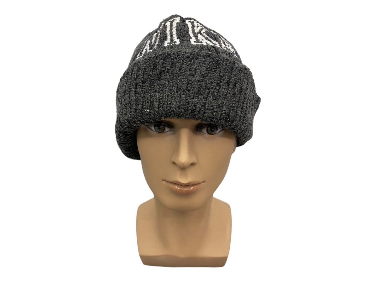 Nike Vintage Nike Spellout Beanie Hats Size ONE SIZE - 2 Thumbnail