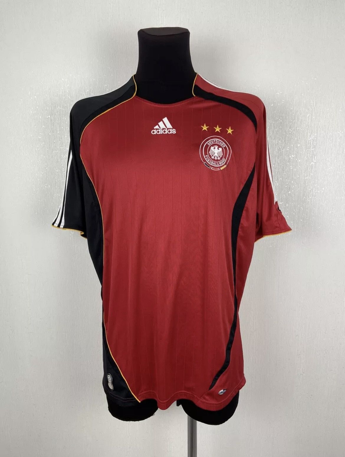 Germany Team 2005/07 Away Jersey Adidas 066897 Size XL