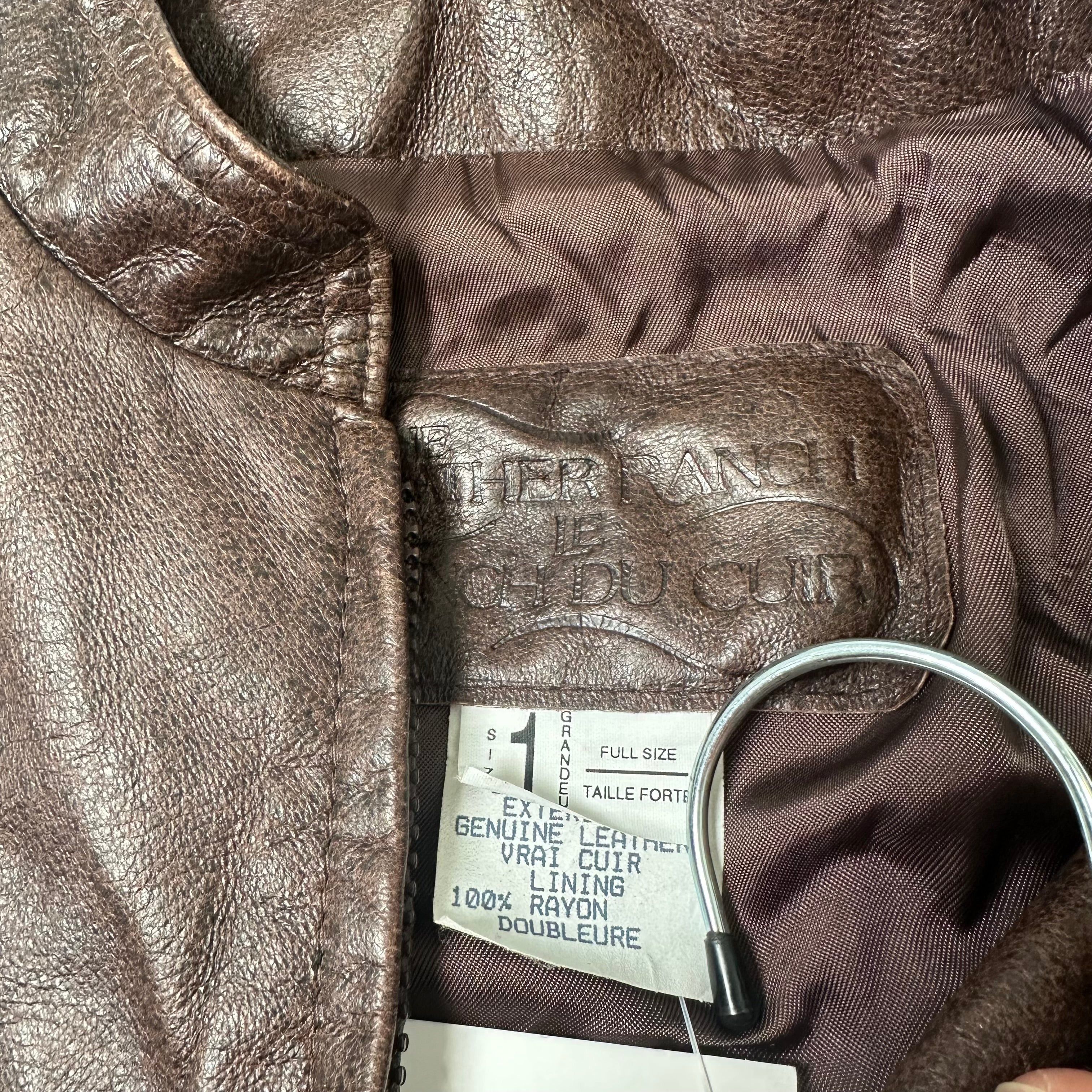 Leather Vintage The Leather Ranch Jacket S Size US S / EU 44-46 / 1 - 4 Thumbnail