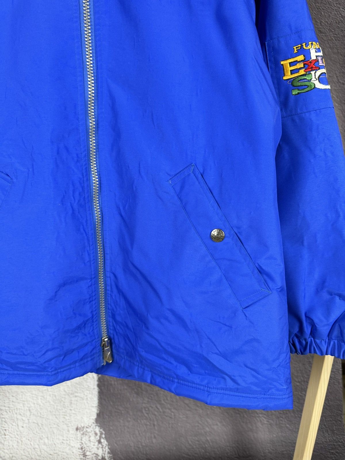Reebok Vintage 90s Reebok 'Fun Explosion' Blue Jacket Embroidered Size US M / EU 48-50 / 2 - 7 Thumbnail