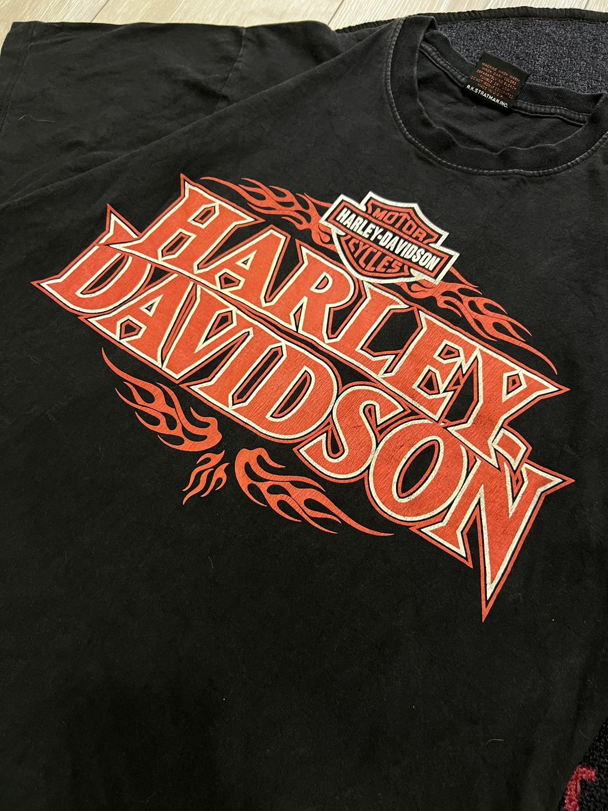 Harley Davidson × Vintage Vintage 90s American Eagle T-shirt Size L Size US L / EU 52-54 / 3 - 5 Thumbnail