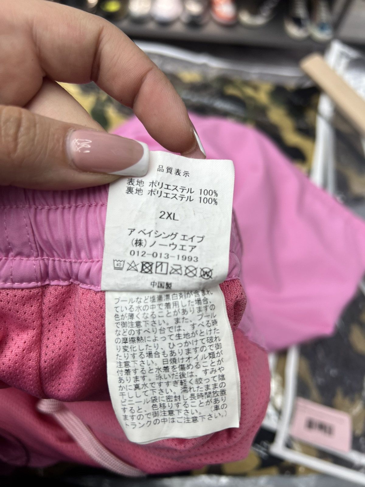 Bape Bape Pink Mami 2nd Anniversary Shorts Size US 38 / EU 54 - 6 Thumbnail