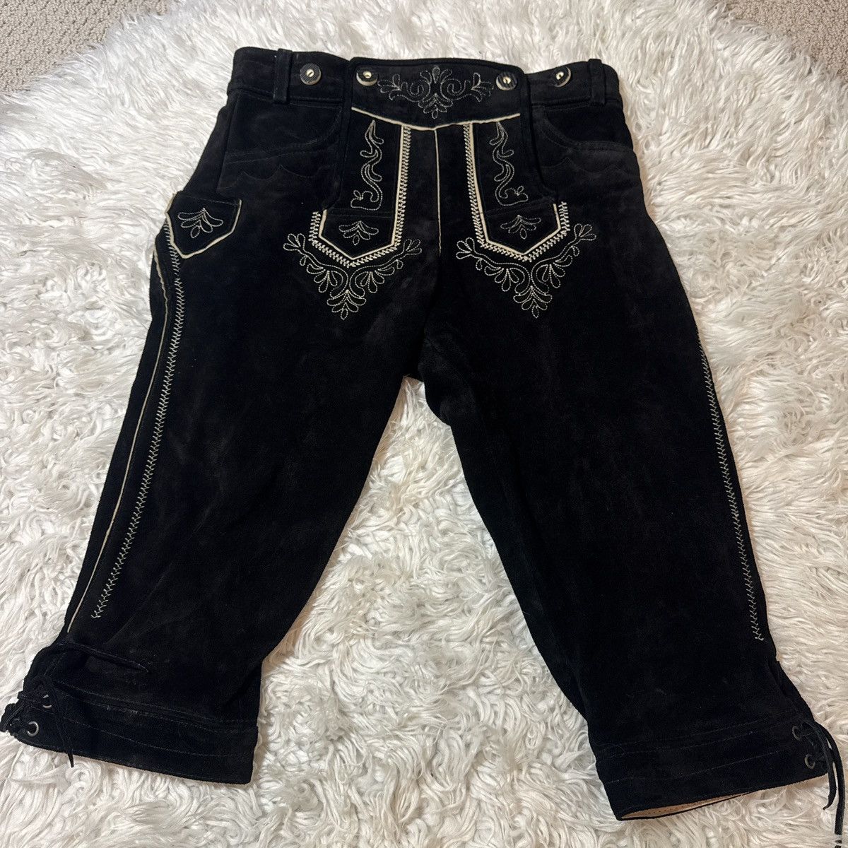 Other Edwardian style black breeches Size US 40 / EU 56 - 1 Thumbnail