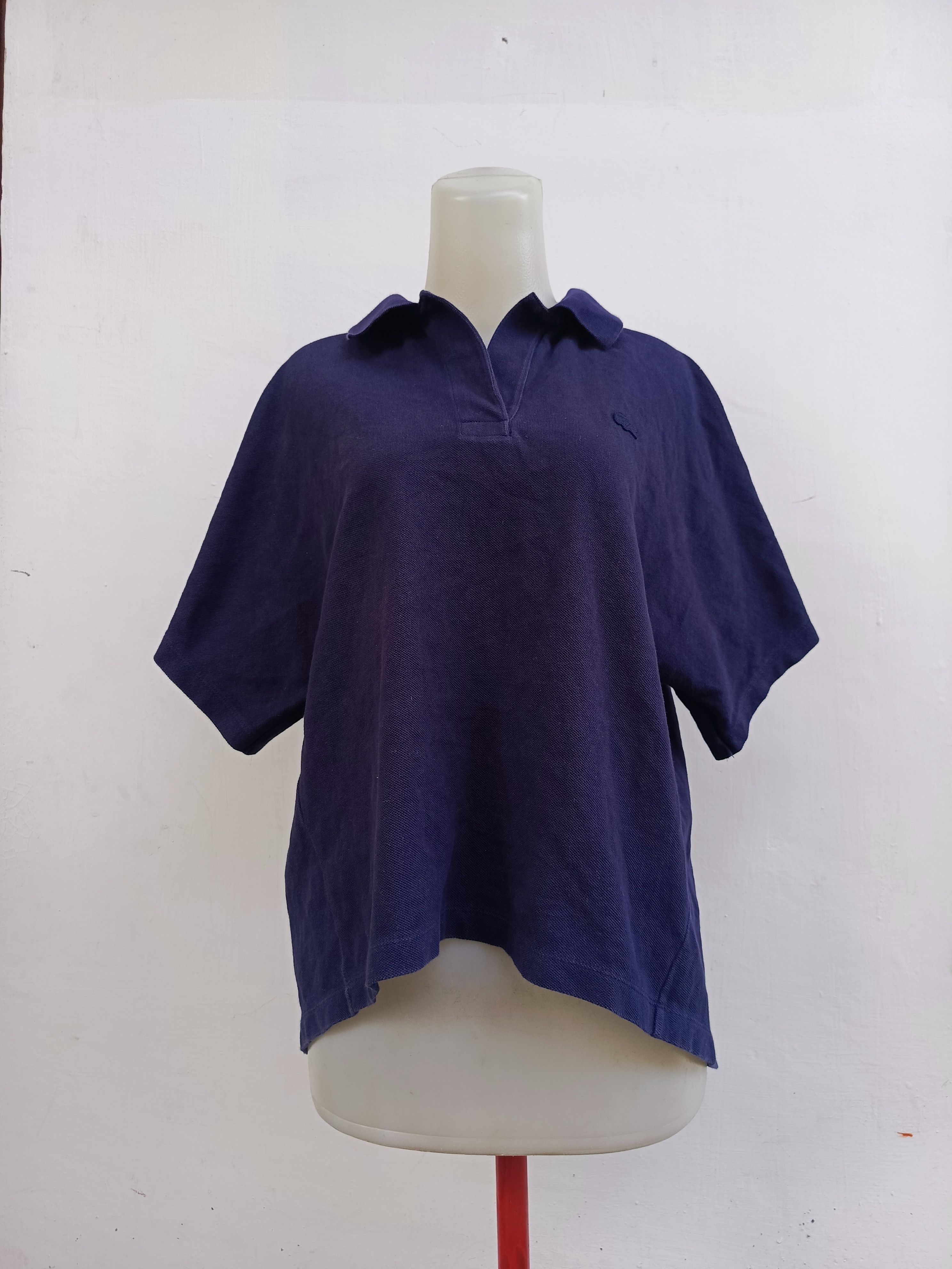 Doublet × Lacoste 3D PATCH OVERSIZED POLO | Grailed