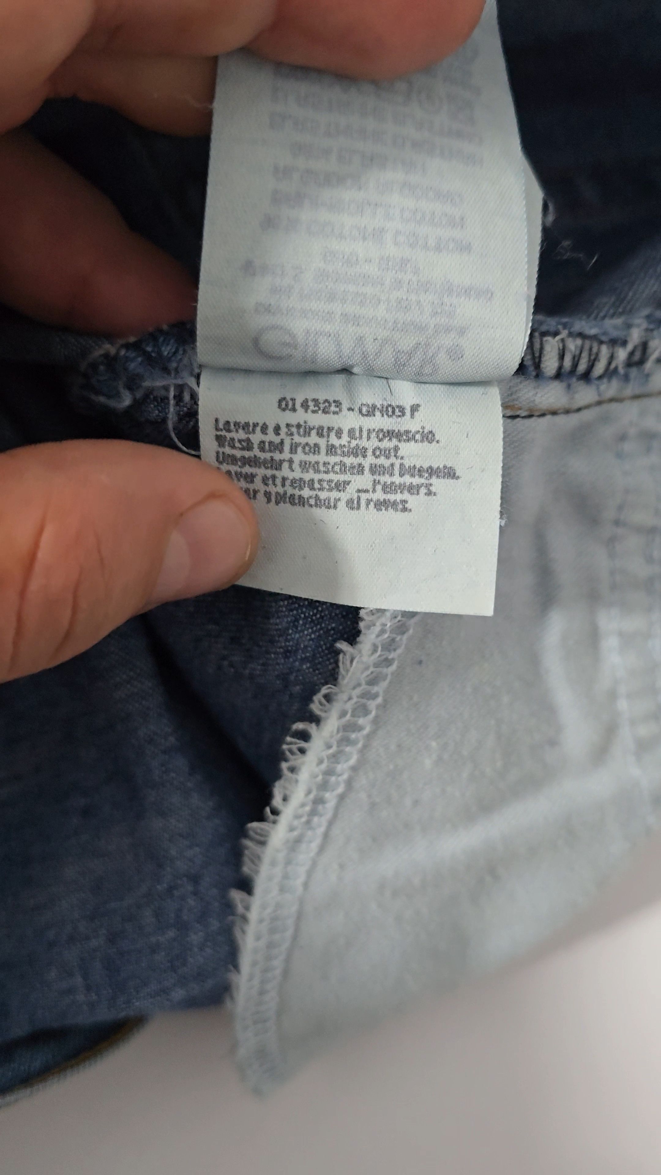 Iceberg ICEBERG Vintage no waist printed jeans made in Italy, MEDIUM Size 29" - 13 Thumbnail