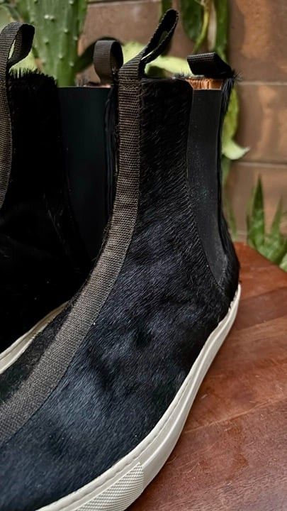 Daniel Patrick Daniel Patrick Men's Hightop Black Slip On Shoes Size 10 Pr Size US 10 / EU 43 - 3 Thumbnail