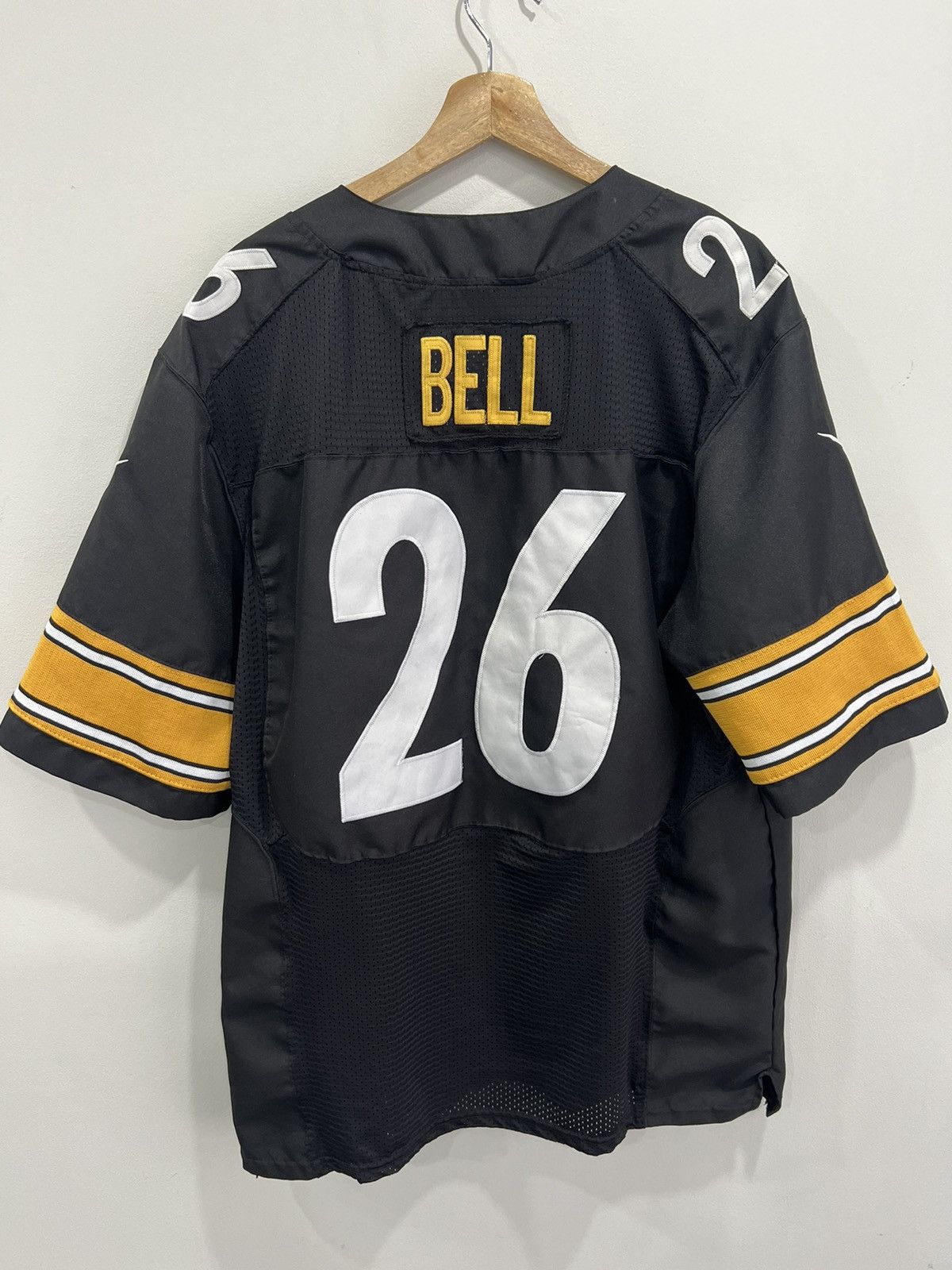 Nike Nike Pittsburgh Steelers Bell Football Jersey sz 52 Size US XL / EU 56 / 4 - 2 Thumbnail