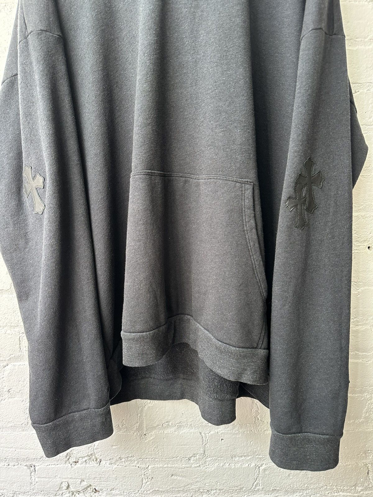 Chrome Hearts XXXL CHROME HEARTS PATCHED HOODIE Size US XXL / EU 58 / 5 - 4 Thumbnail