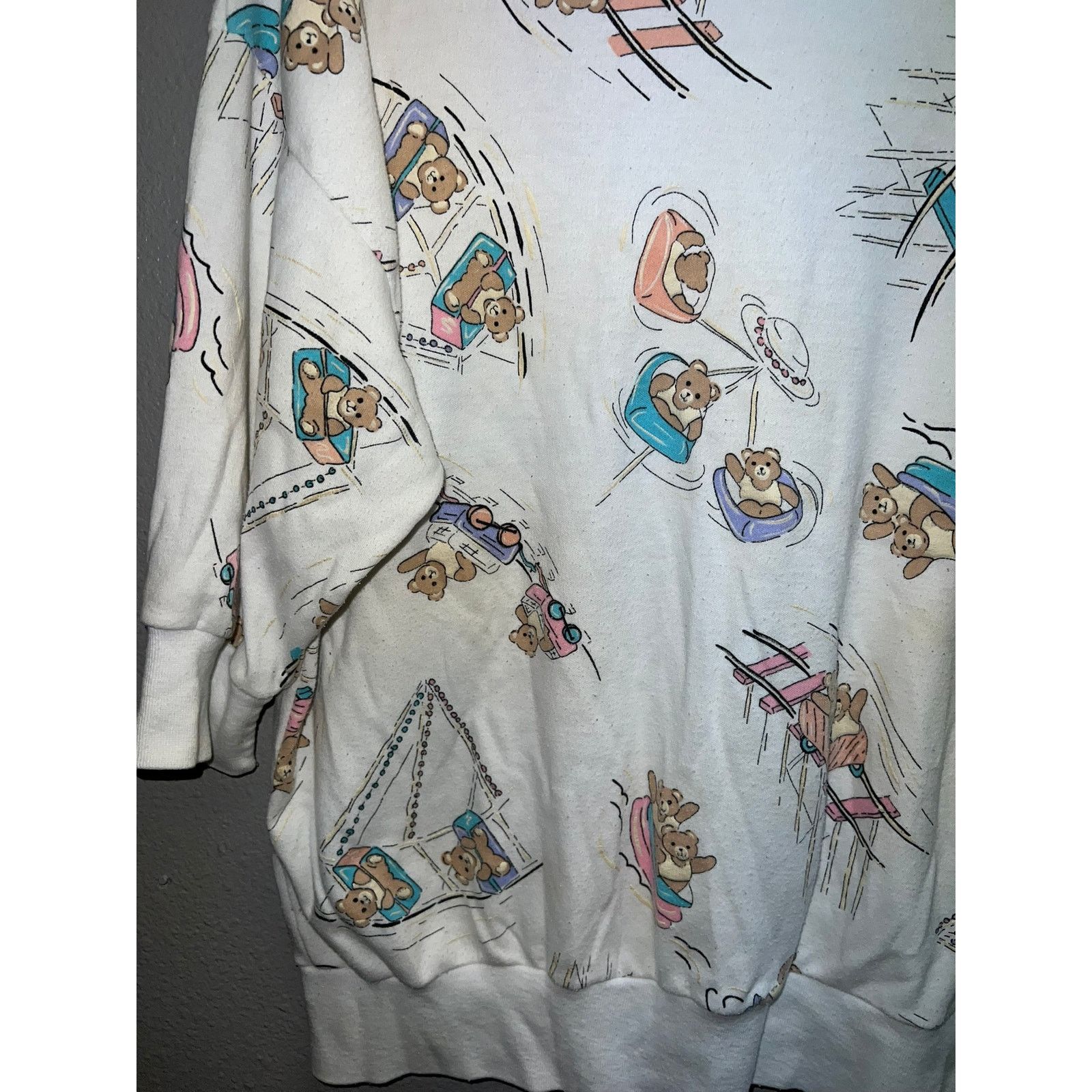 Vintage Vintage Teddy Bear Sweatshirt Periscope Crewneck XL 90s Size US XL / EU 56 / 4 - 4 Thumbnail