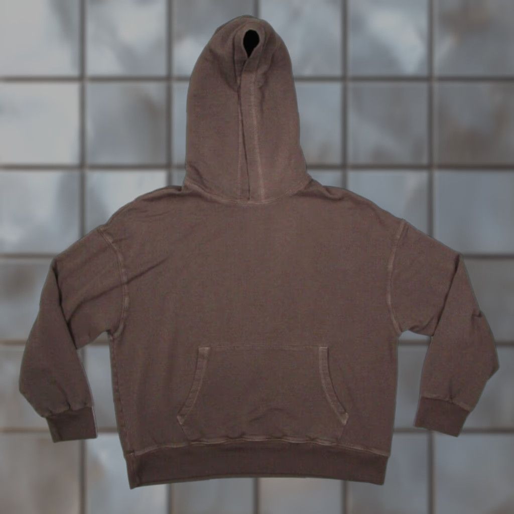 MONROW VINTAGE Monrow Hoodie Womens Medium Pullover Brown Cotton Blend Fleece Kangaroo Pocket Casual Outdoor Made in USA Size M / US 6-8 / IT 42-44 - 1 Thumbnail