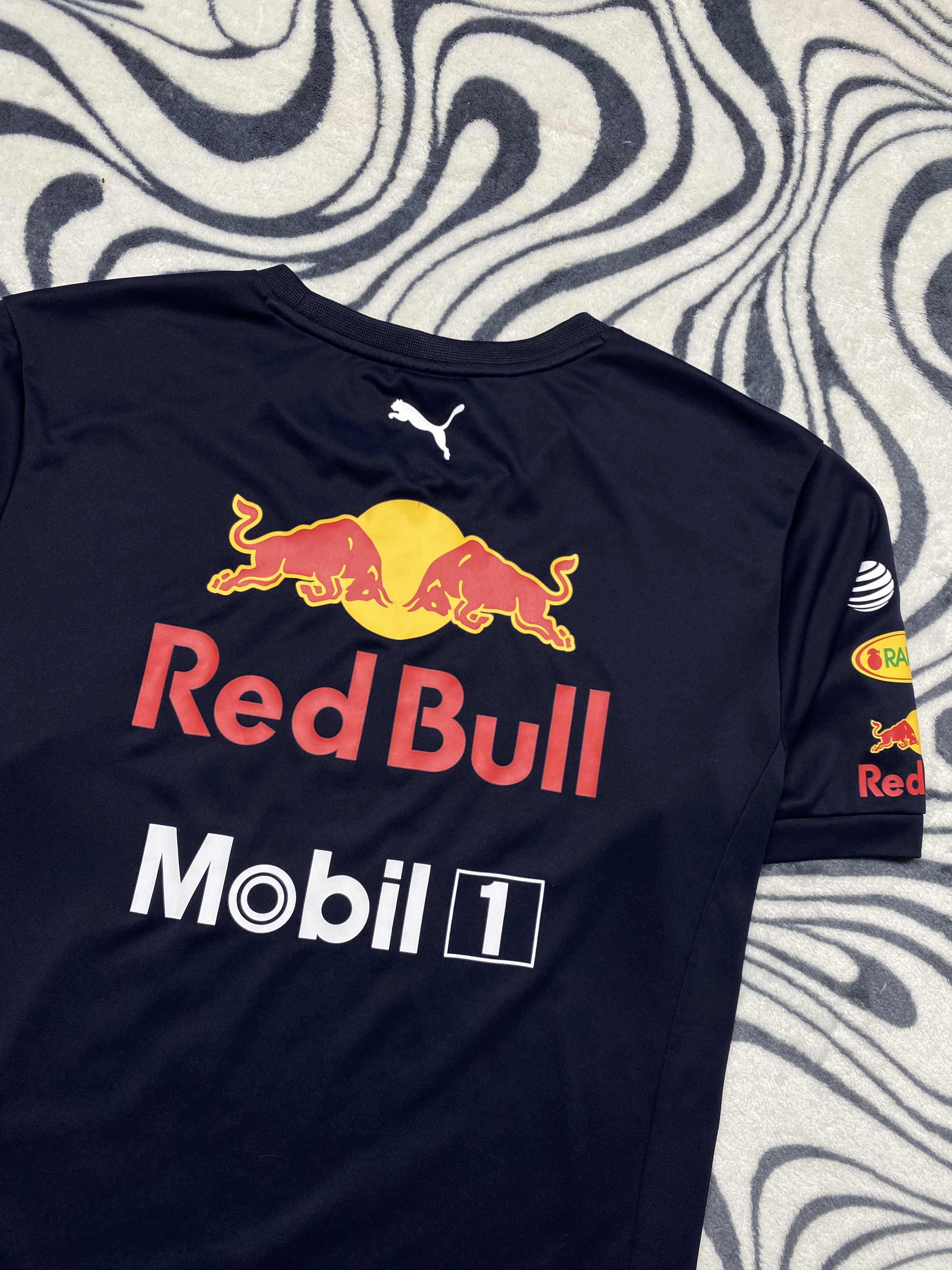 Puma × Red Bull Puma Red Bull Racing Aston Martin Mens Polo Shirt Size US S / EU 44-46 / 1 - 11 Thumbnail