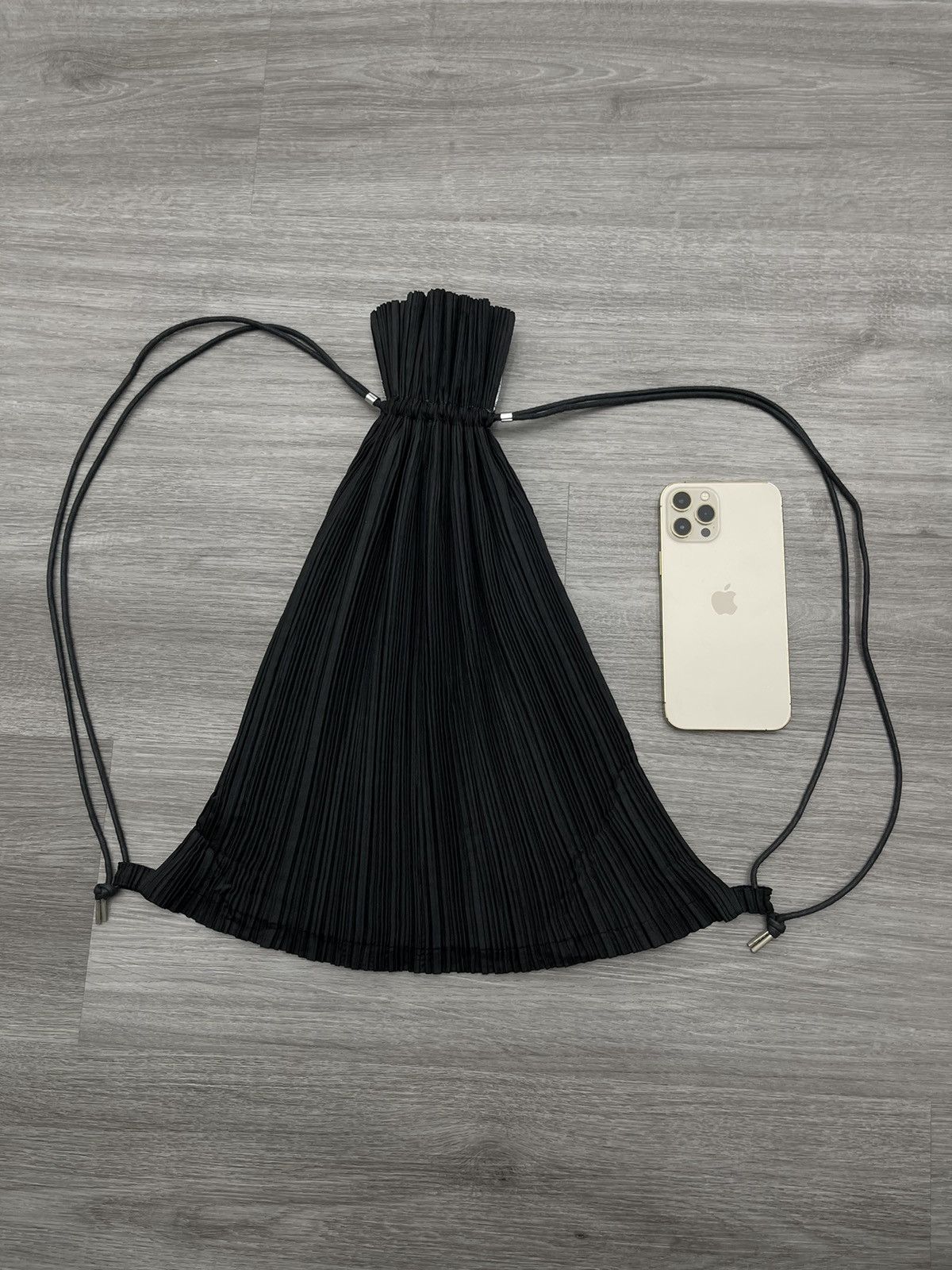 Issey Miyake × Japanese Brand × Vintage Issey Miyake pleated backpack and handle bag Size ONE SIZE - 1 Thumbnail