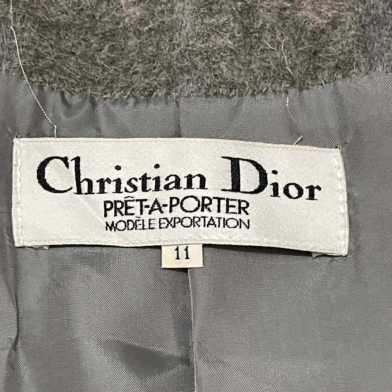 Christian Dior Monsieur Vintage Christian Dior Heavy Wool Coat Size M / US 6-8 / IT 42-44 - 8 Thumbnail