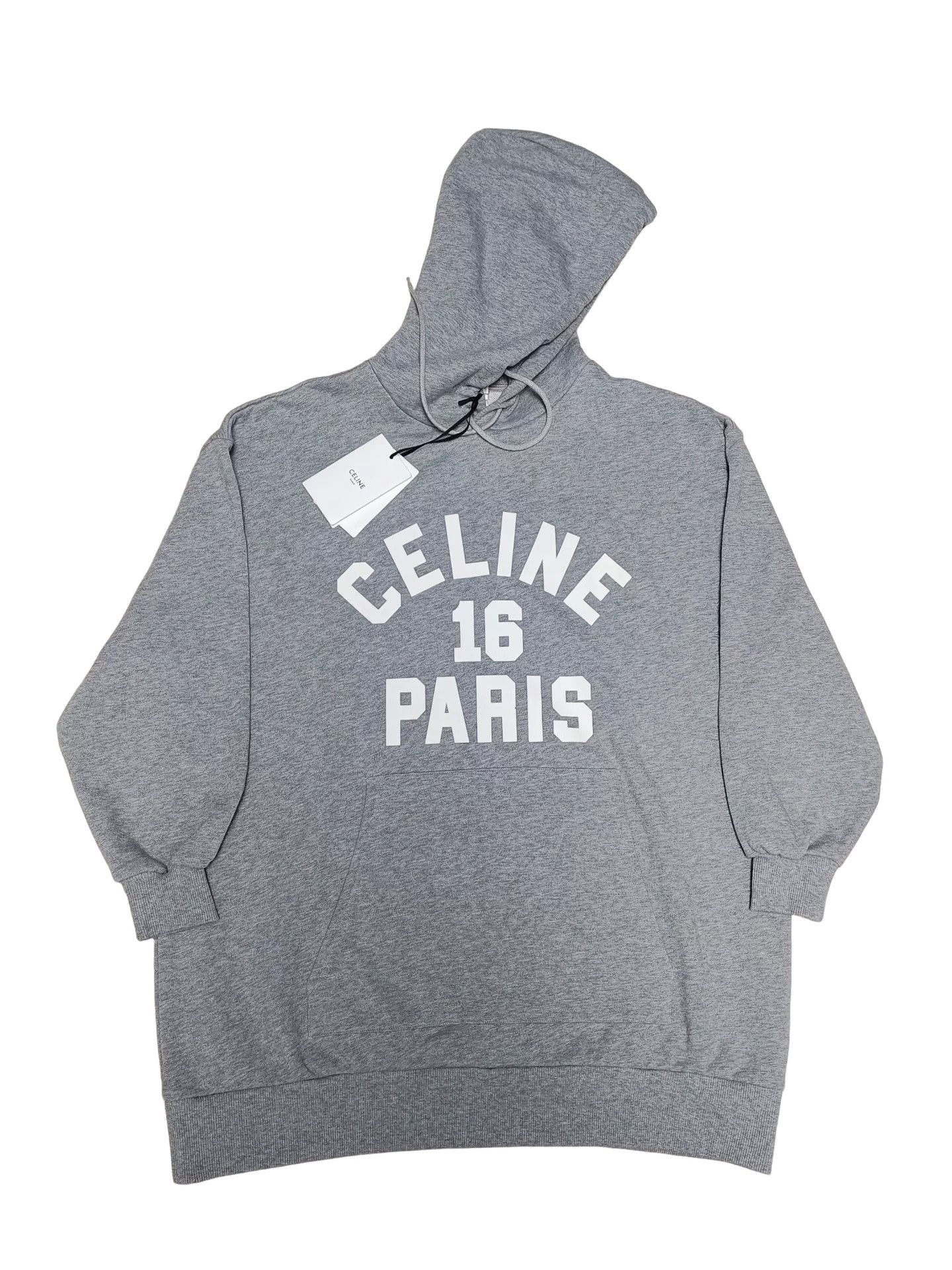 Celine Celine Paris 16 Logo Hoodie Size S Size US S / EU 44-46 / 1 - 1 Thumbnail