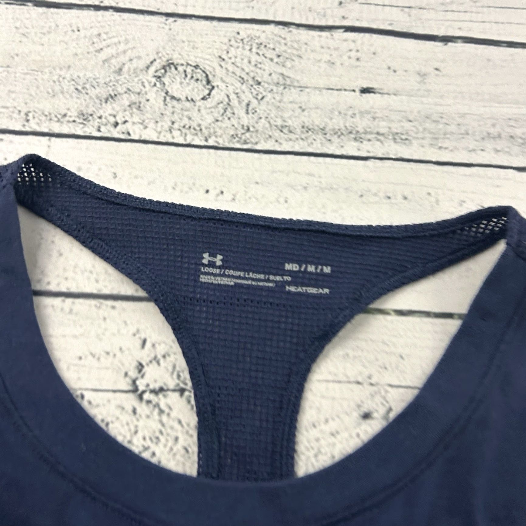 Under Armour Under Armour Long Sleeve T-Shirt Women's Medium Blue Casual Shirt Mens? Size M / US 6-8 / IT 42-44 - 2 Thumbnail