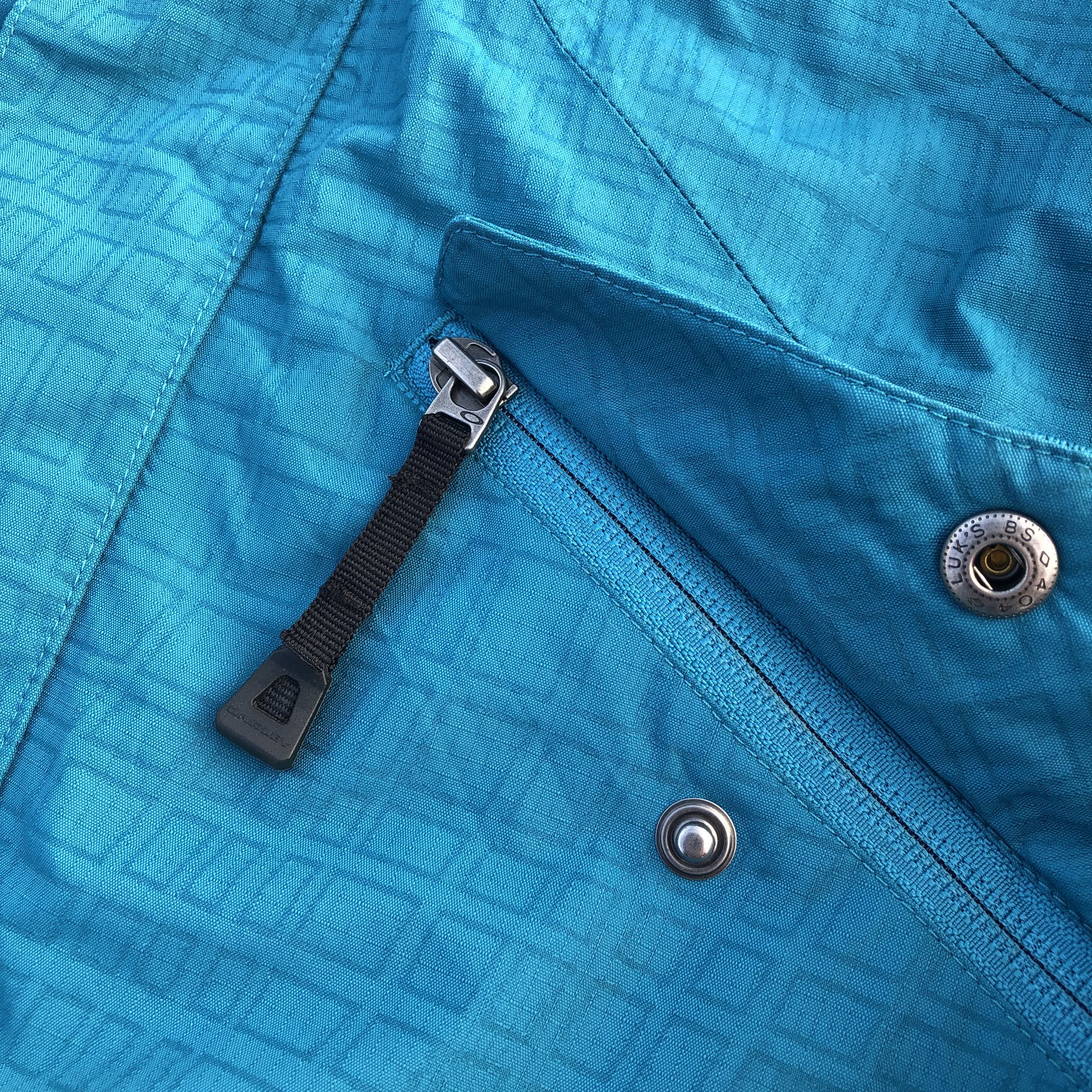 Oakley 00s Oakley Technical Ski Jacket Teal Blue Magnetic Closure Size US XS / EU 42 / 0 - 13 Thumbnail