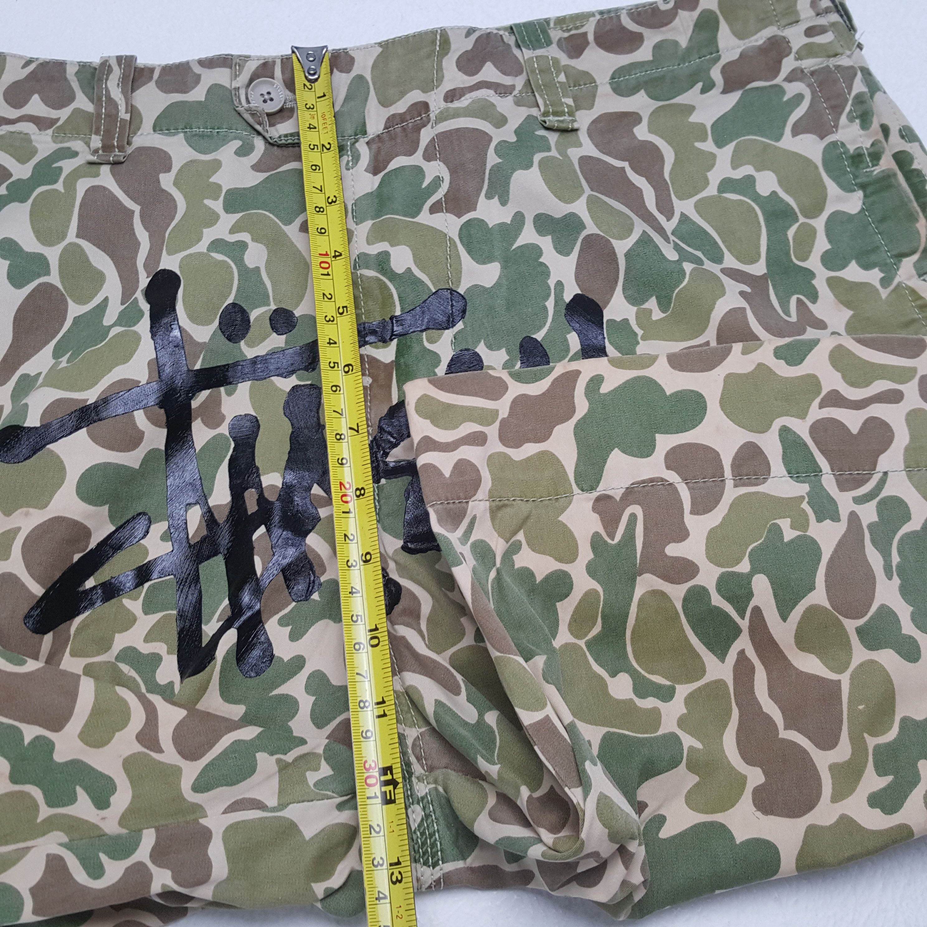 Stussy × Vintage Vintage STUSSY Streetwear Skateboard Logo Style Short Pants Size US 32 / EU 48 - 6 Thumbnail