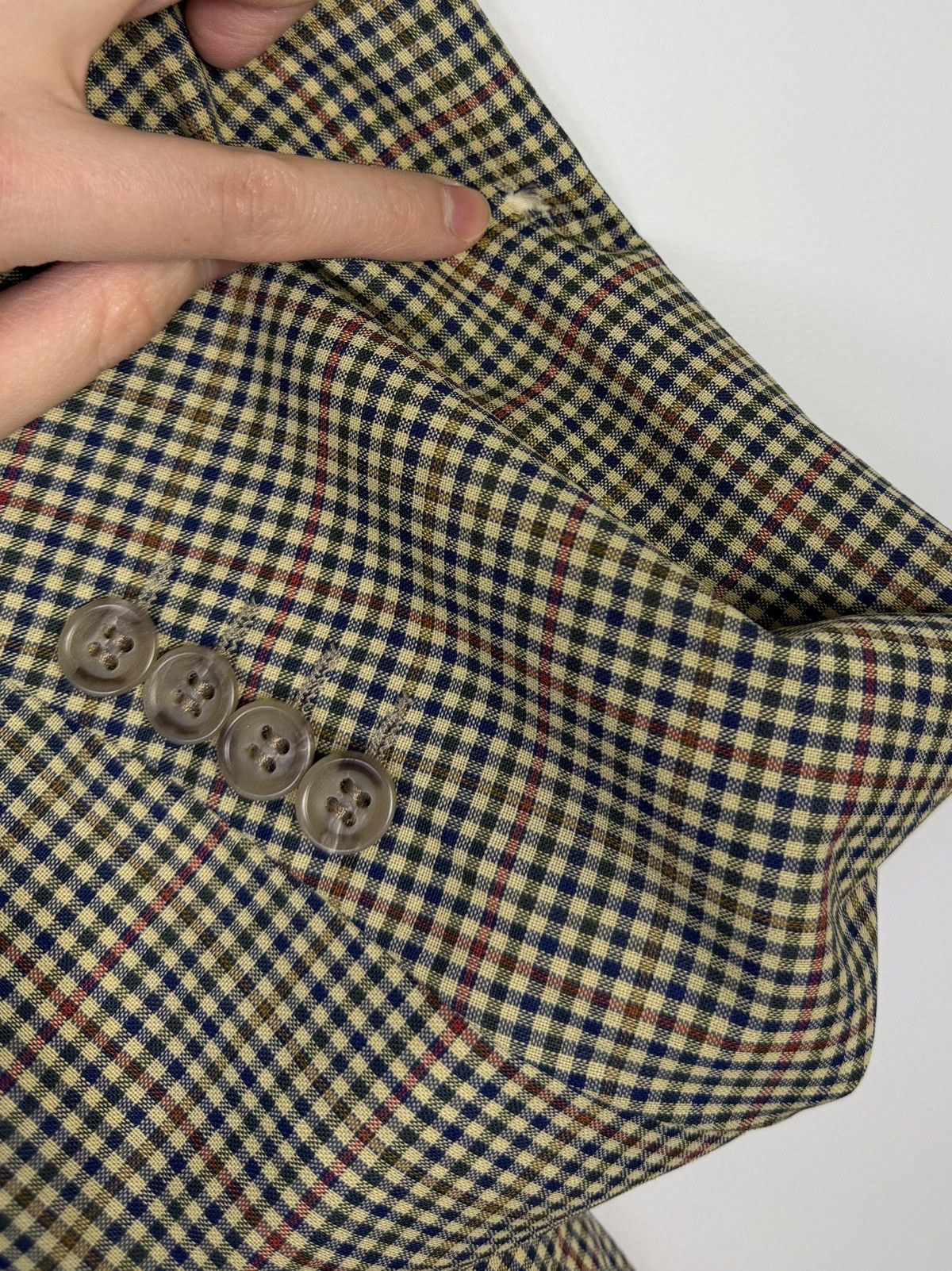 Burberry Burberry's 100% Pure New Wool Vintage Double-Breasted Wool Size US L / EU 52-54 / 3 - 6 Thumbnail