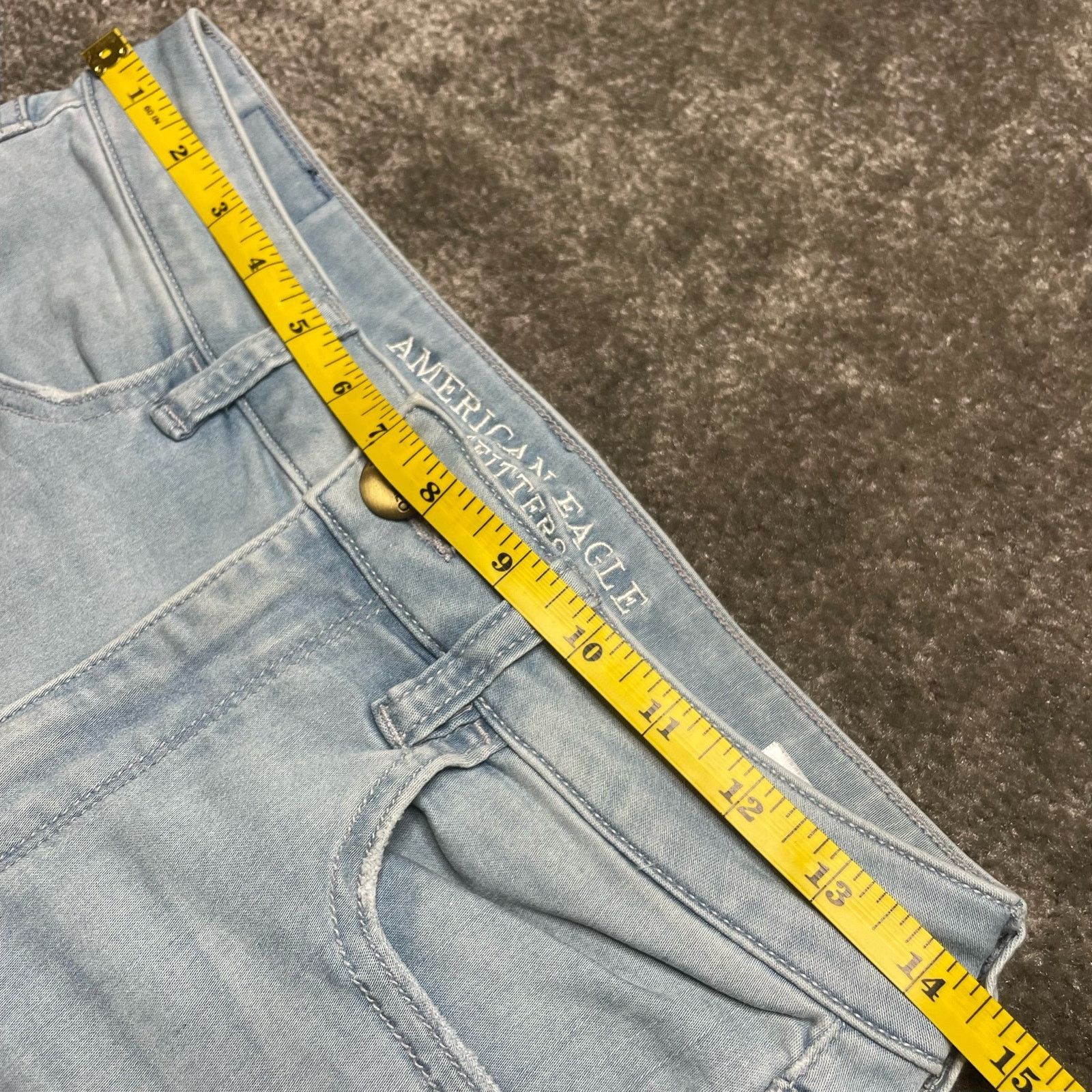 American Eagle Outfitters American Eagle Hi-rise Skinny Jegging Size 28" / US 6 / IT 42 - 7 Thumbnail