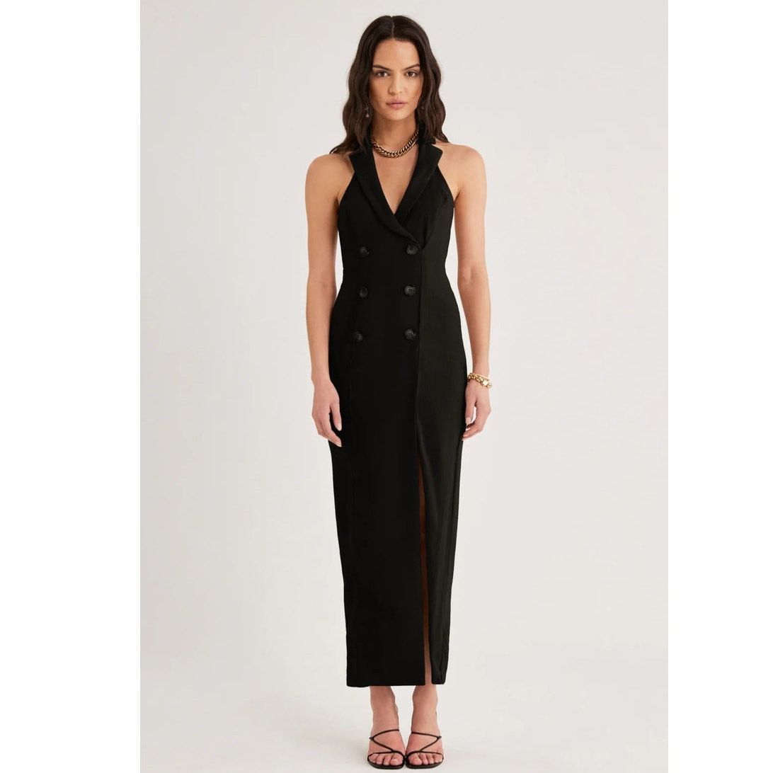 Free People New Rumer Arden Blazer Maxi Dress $499 AU M / US 6 Black Size M / US 6-8 / IT 42-44 - 1 Thumbnail